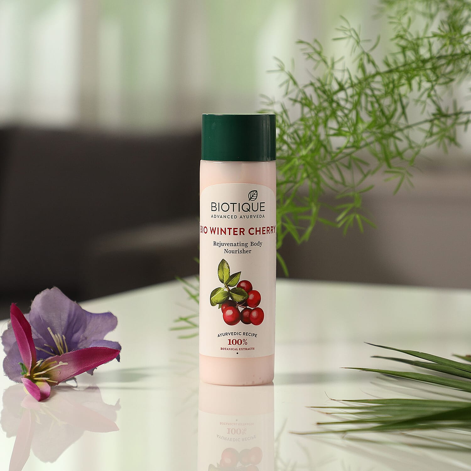 Biotique Bio Winter Cherry Rejuvenating Body Nourisher - 190ml