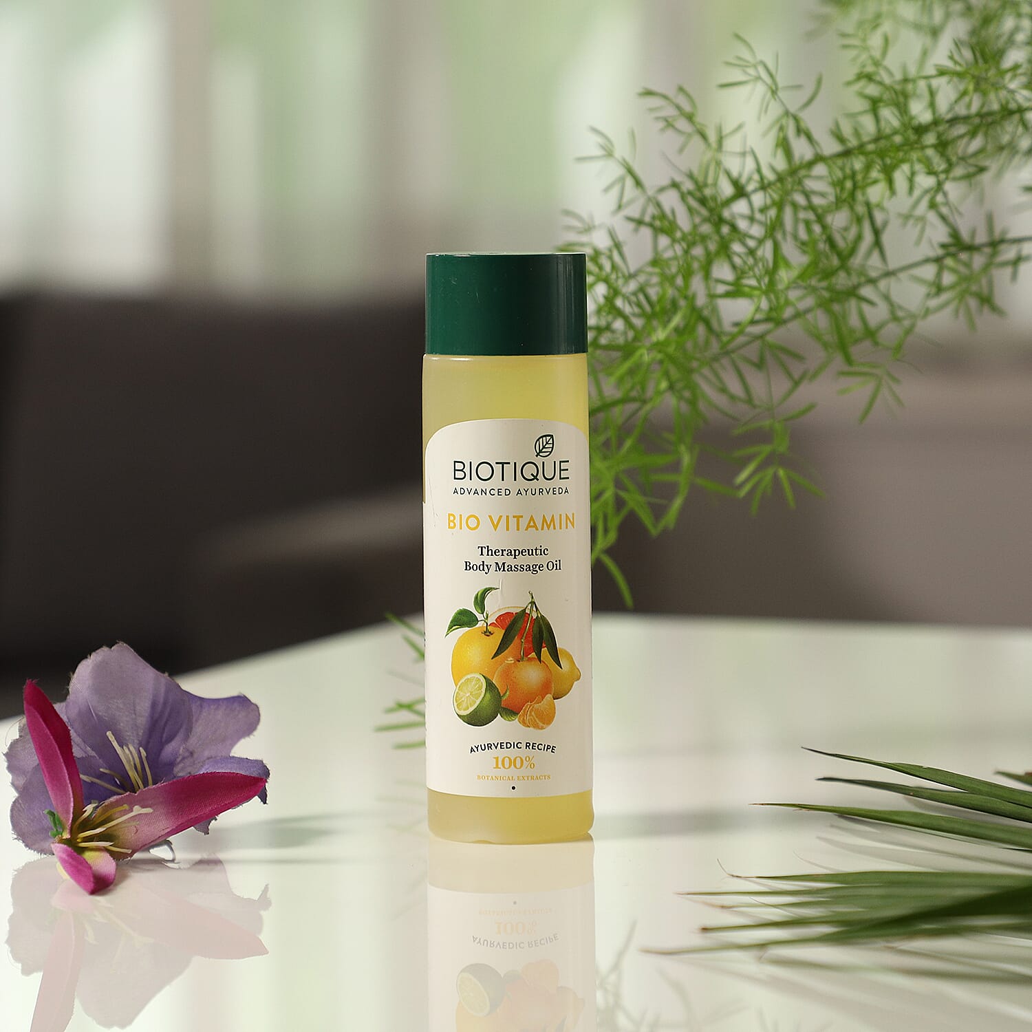 Biotique Bio Vitamin Therapeutic Body Massage Oil - 210ml