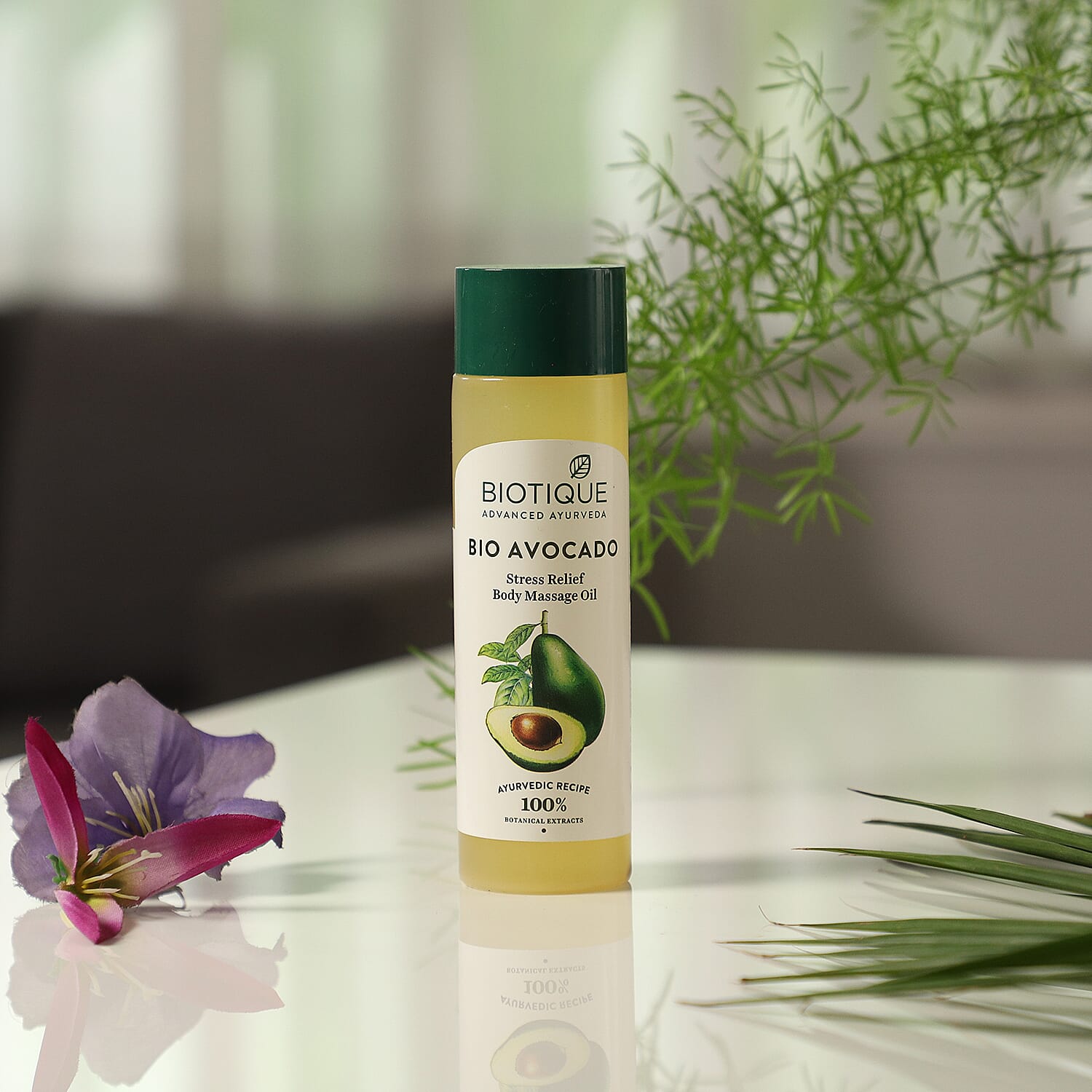 Biotique Bio Avocado Stress Relief Body Massage Oil - 200ml