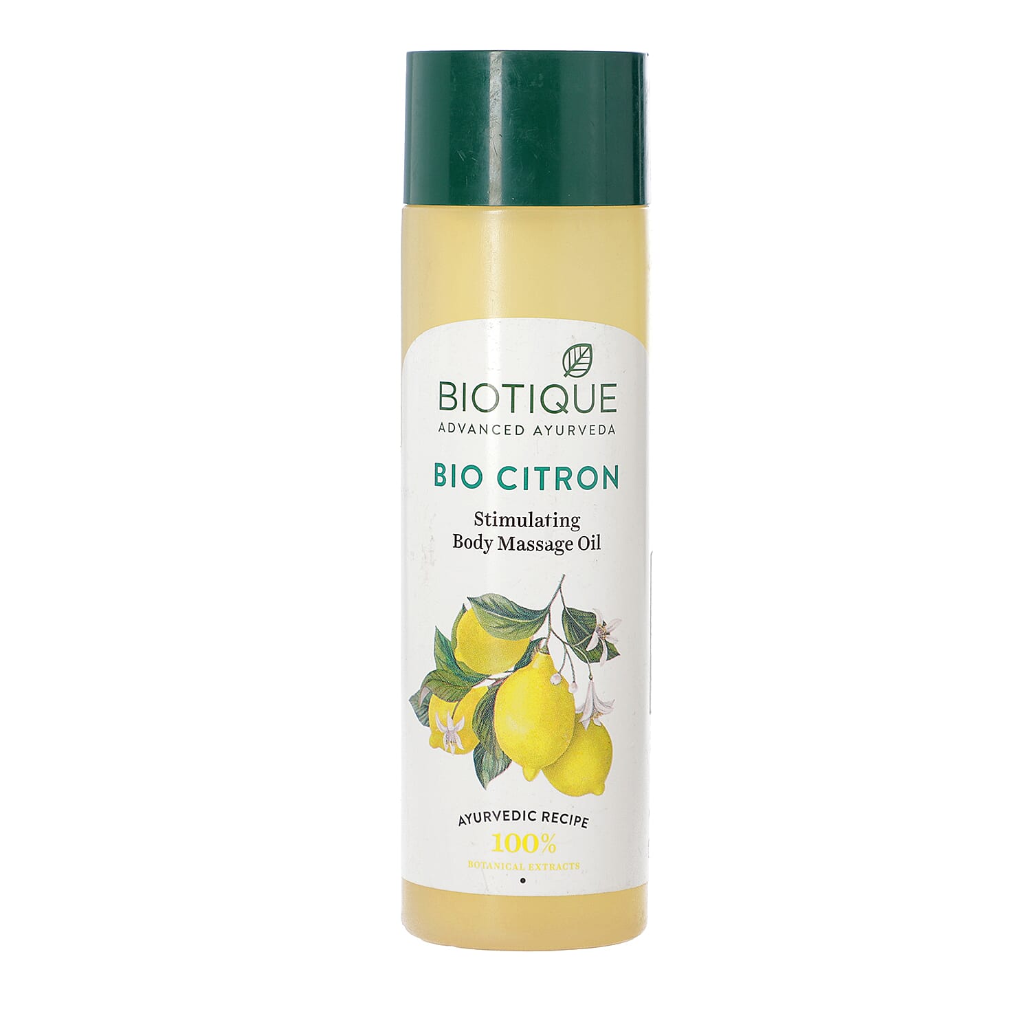 Biotique Bio Citron Simulating Body Massage Oil - 210ml