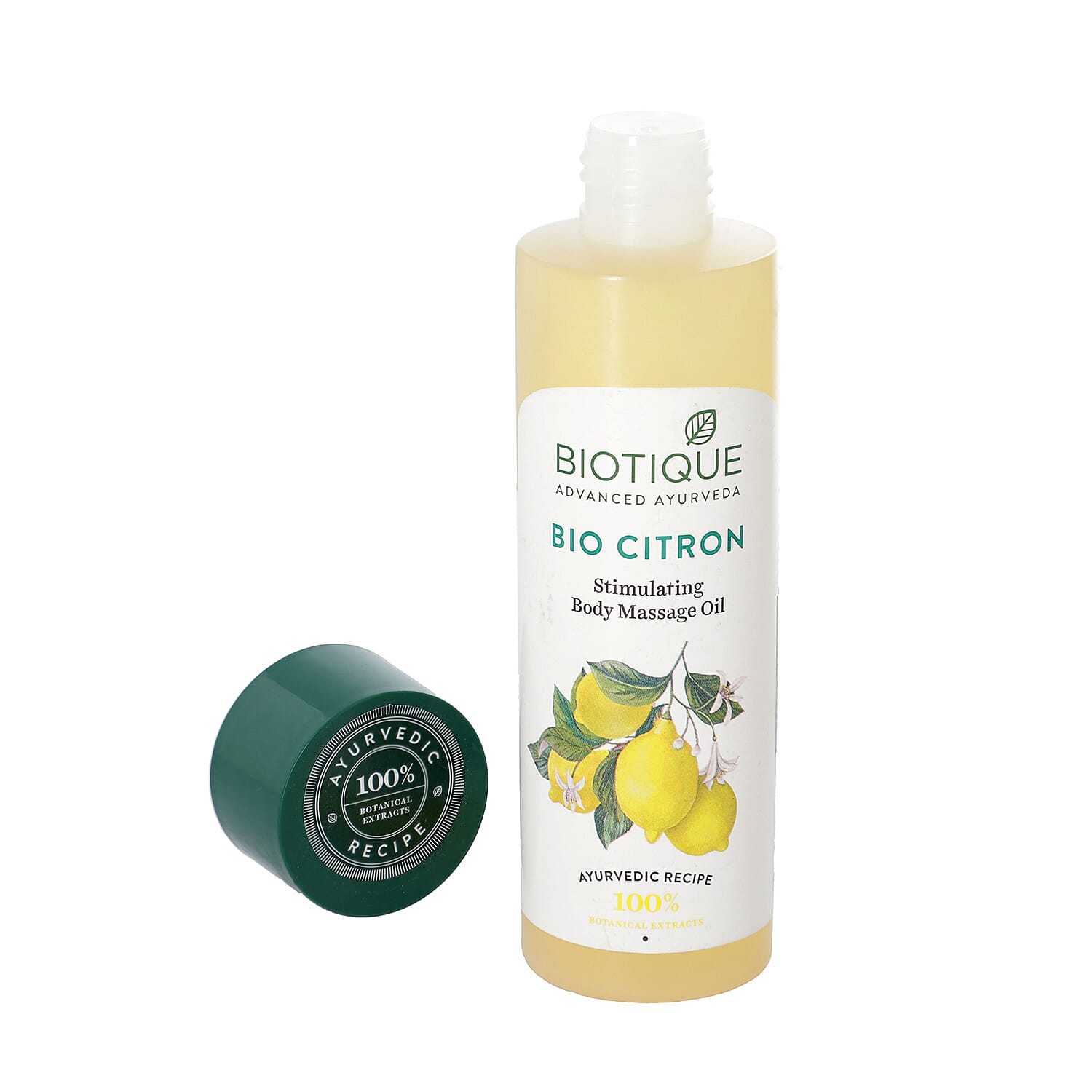 Biotique Bio Citron Simulating Body Massage Oil - 210ml