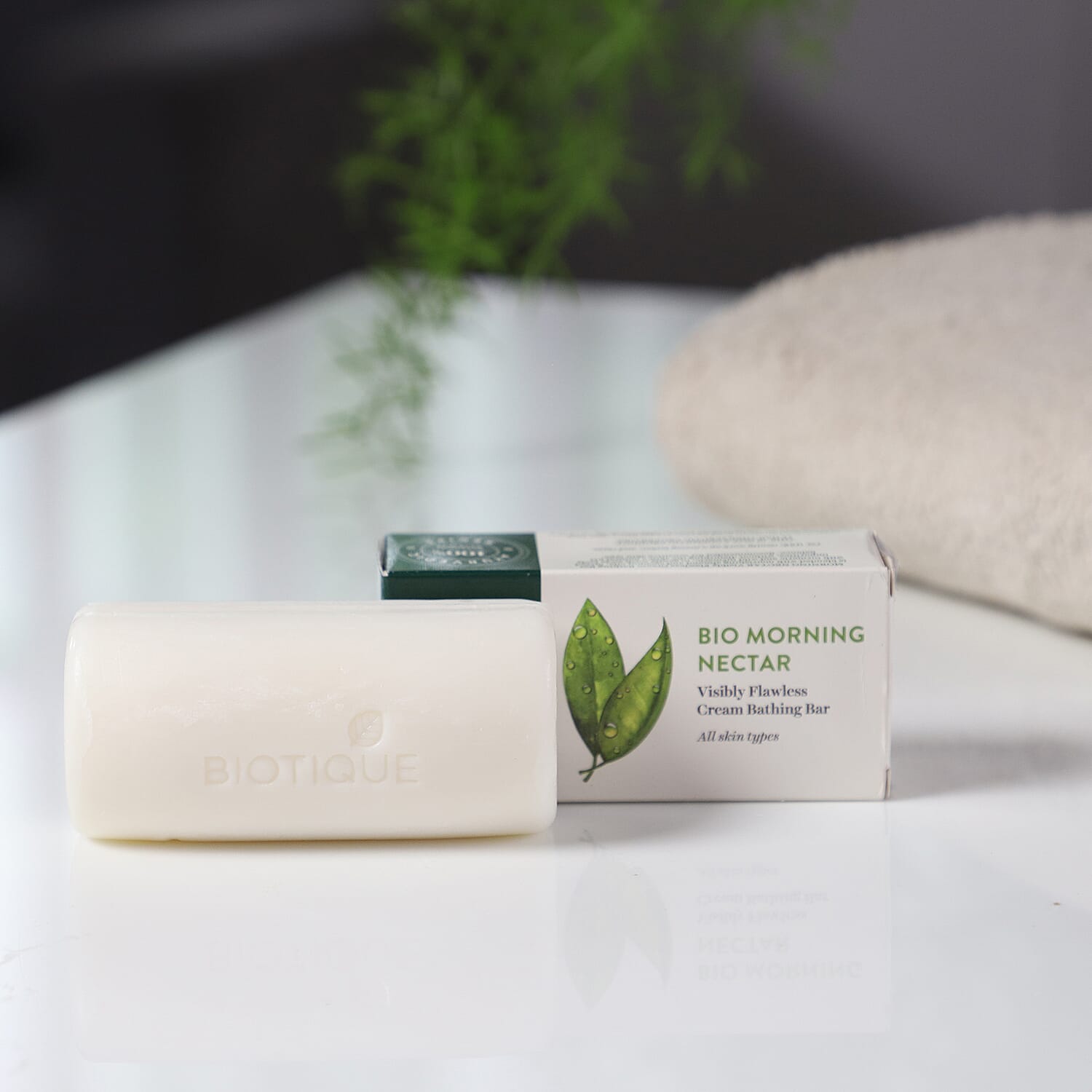 Biotique Bio Morning Nectar Visibly Flawless Cream Bathing Soap - 150g