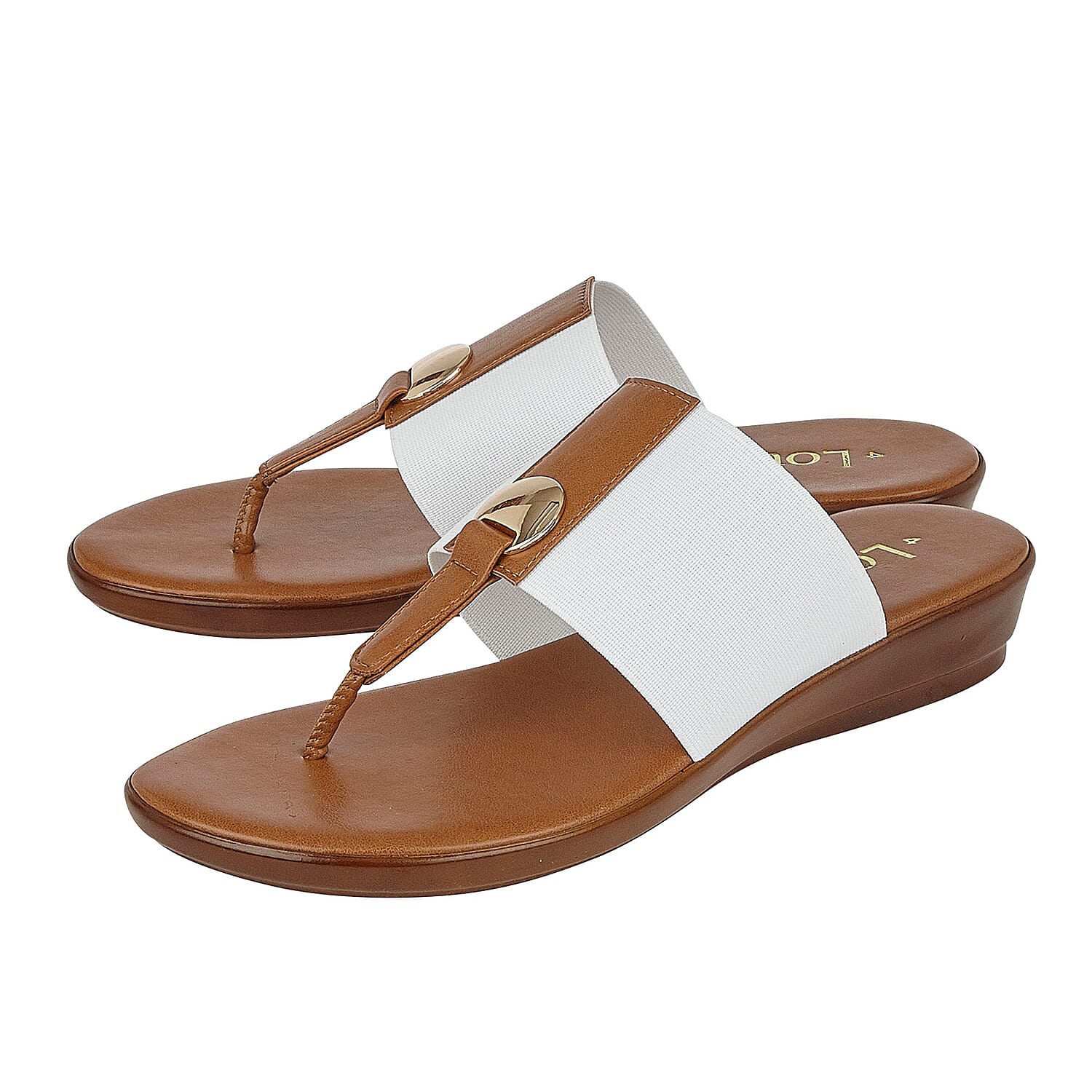 Sandals | 'Ferarra' Flat Toe-Post Sandals | Lotus