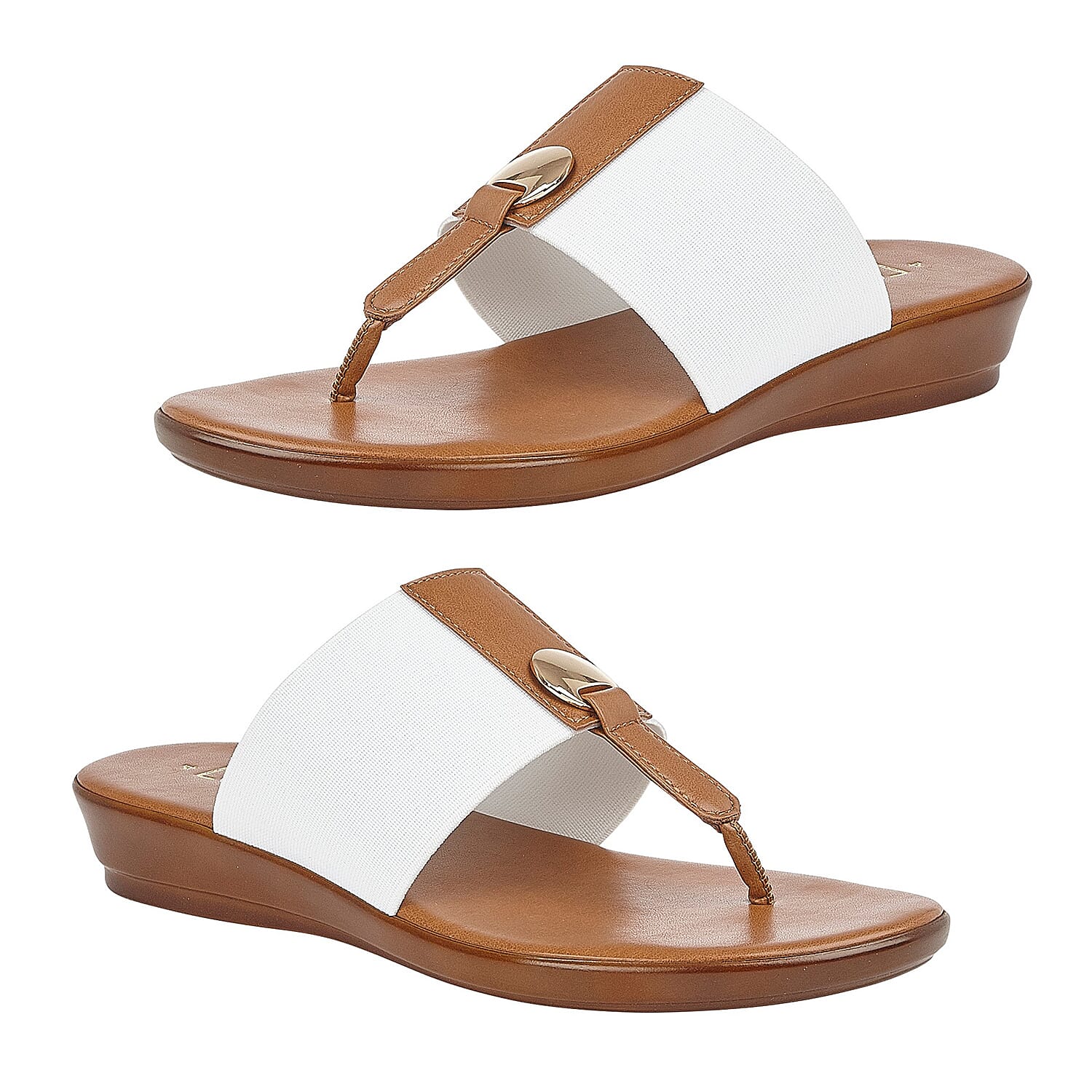 Lotus Brittany Multi Coloured Womens Toe Post Sandals