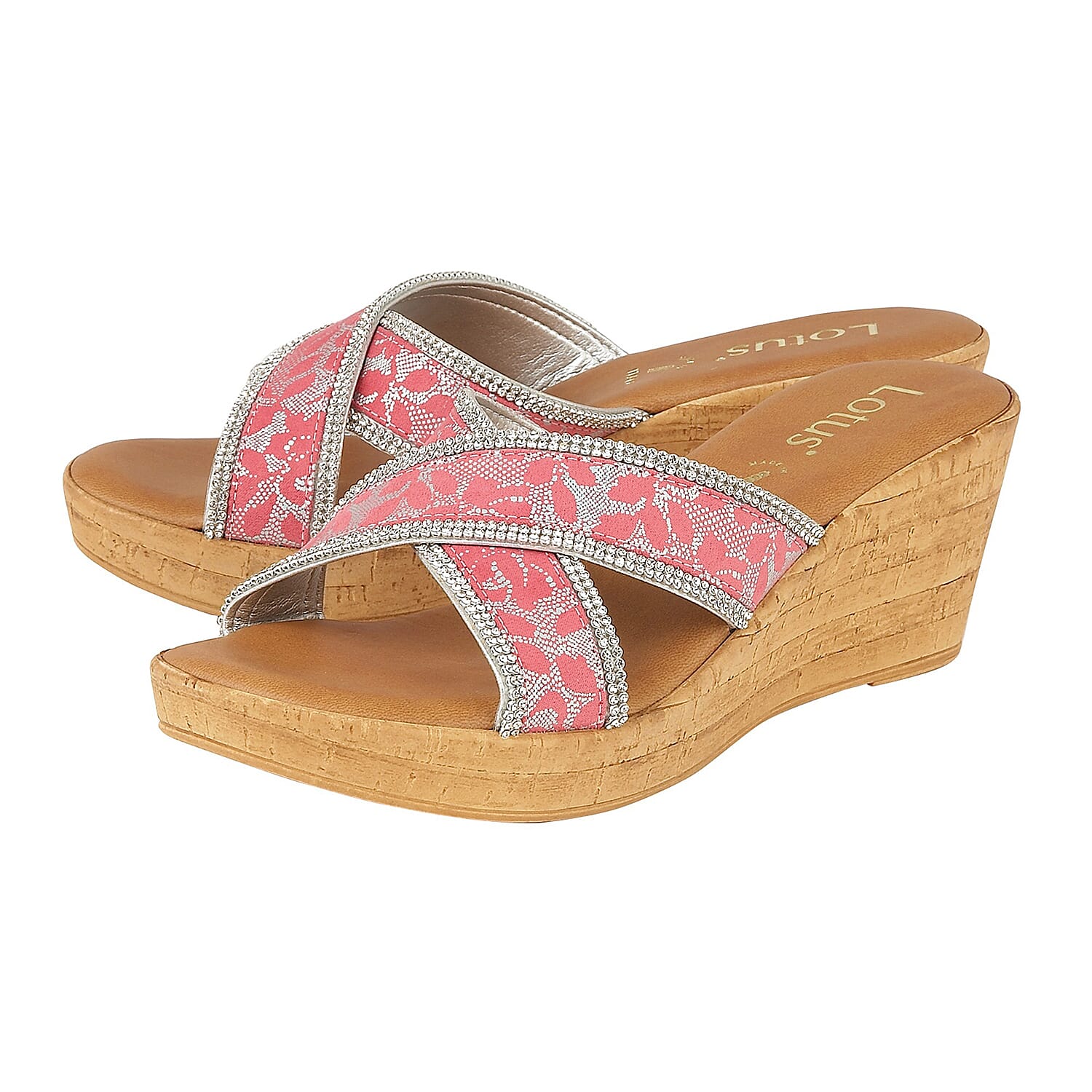 Lotus on sale wedge mules