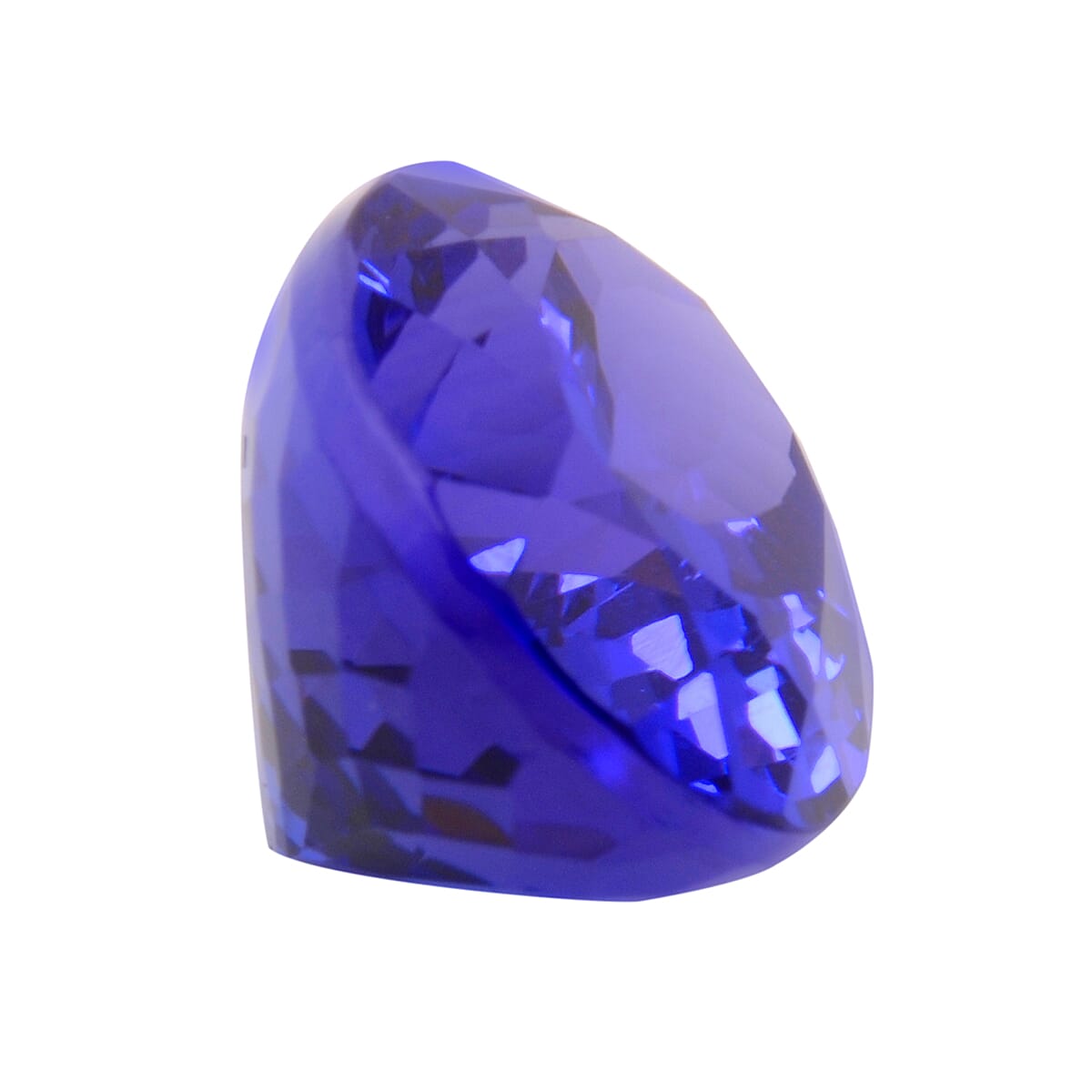 AAAA Tanzanite Oval 13.67X10.02X7.69 Faceted 6.82 Ct.