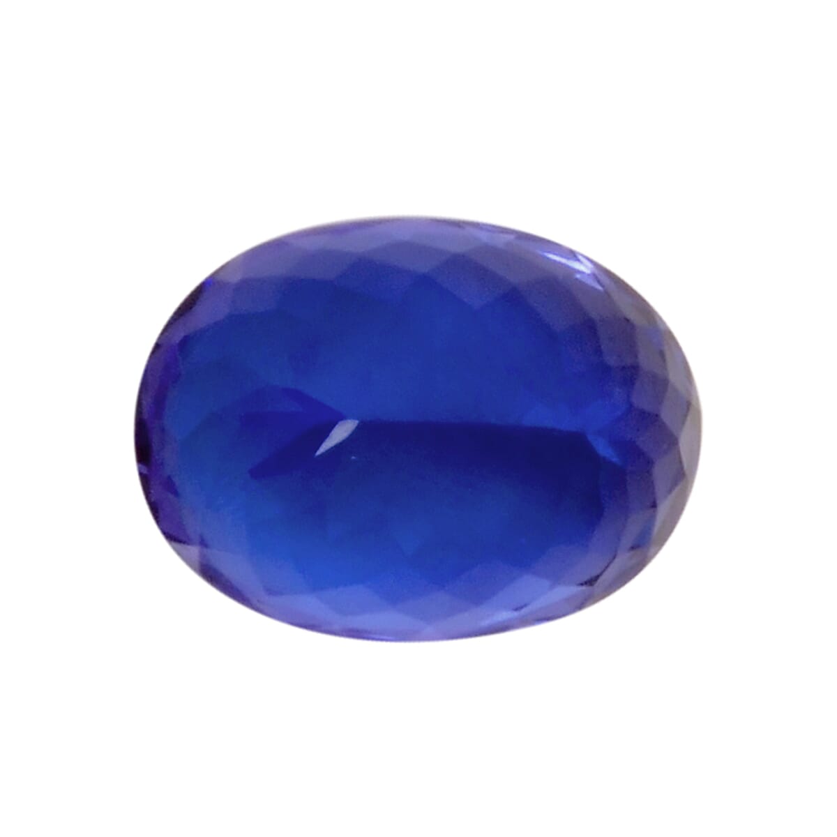 AAAA Tanzanite Oval 13.67X10.02X7.69 Faceted 6.82 Ct.