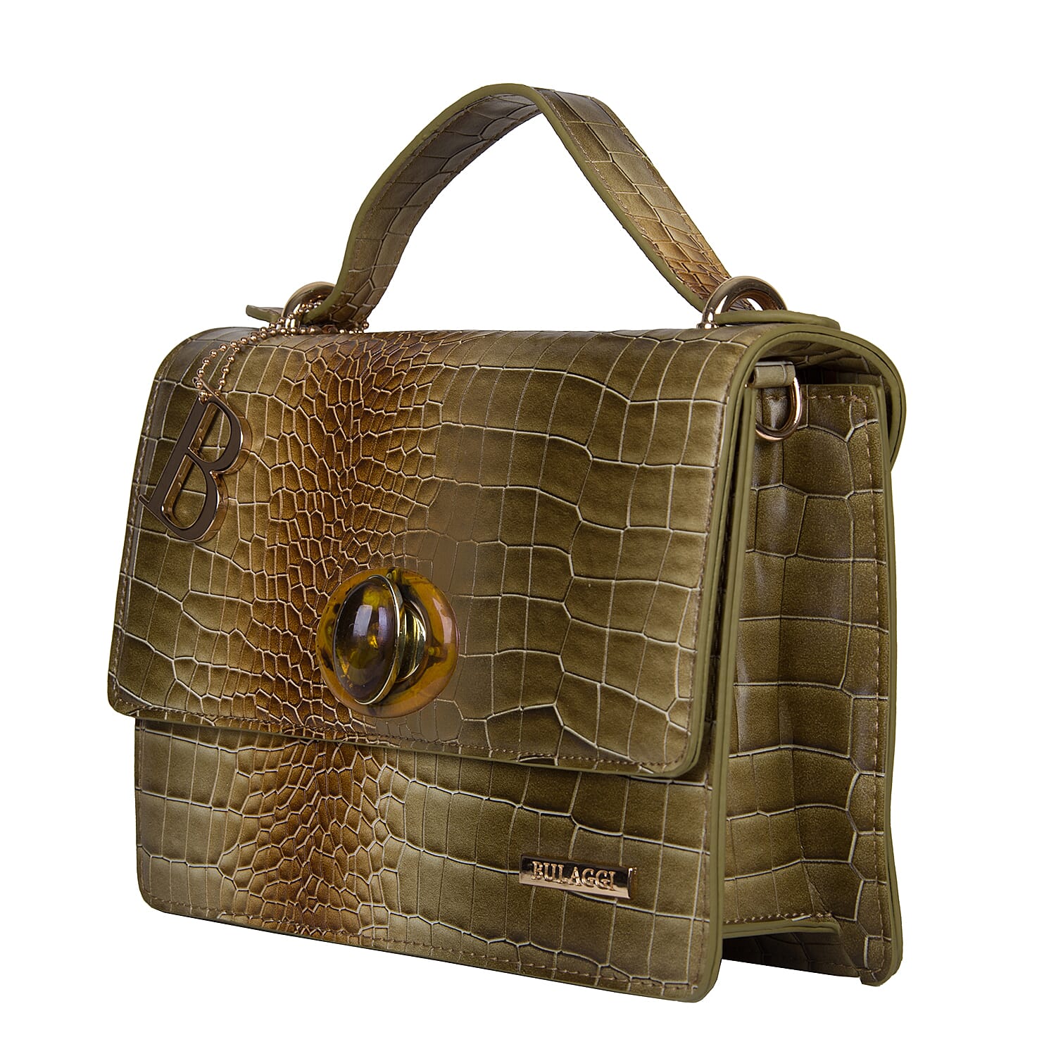 Bulaggi Collection - Nina Crossbody Bag (Size 24x16x08 Cm) - Green