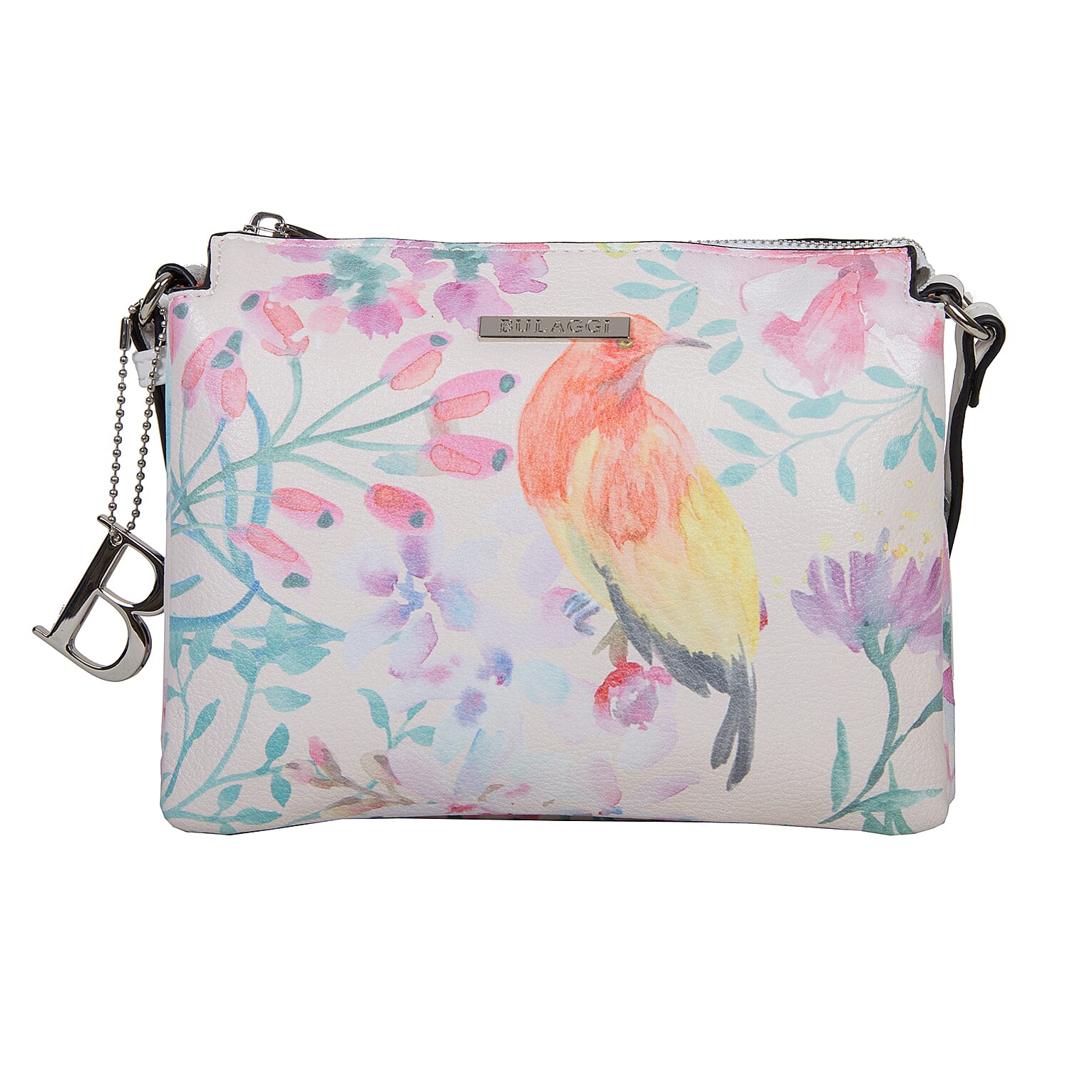 Bulaggi Collection - Bird Crossbody Bag (Size 21x17x2 Cm) - Multi