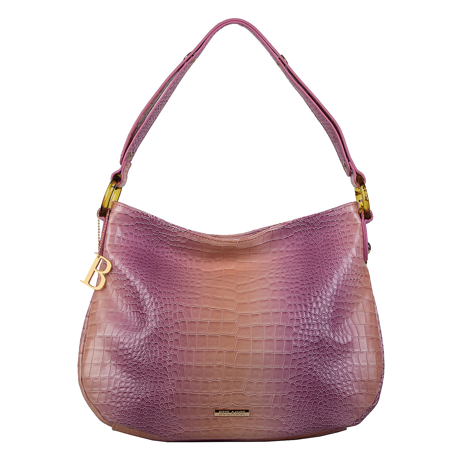Bulaggi Collection - Nina Hobo Shoulder Bag (Size 38x27x12 Cm) - Dusty Pink