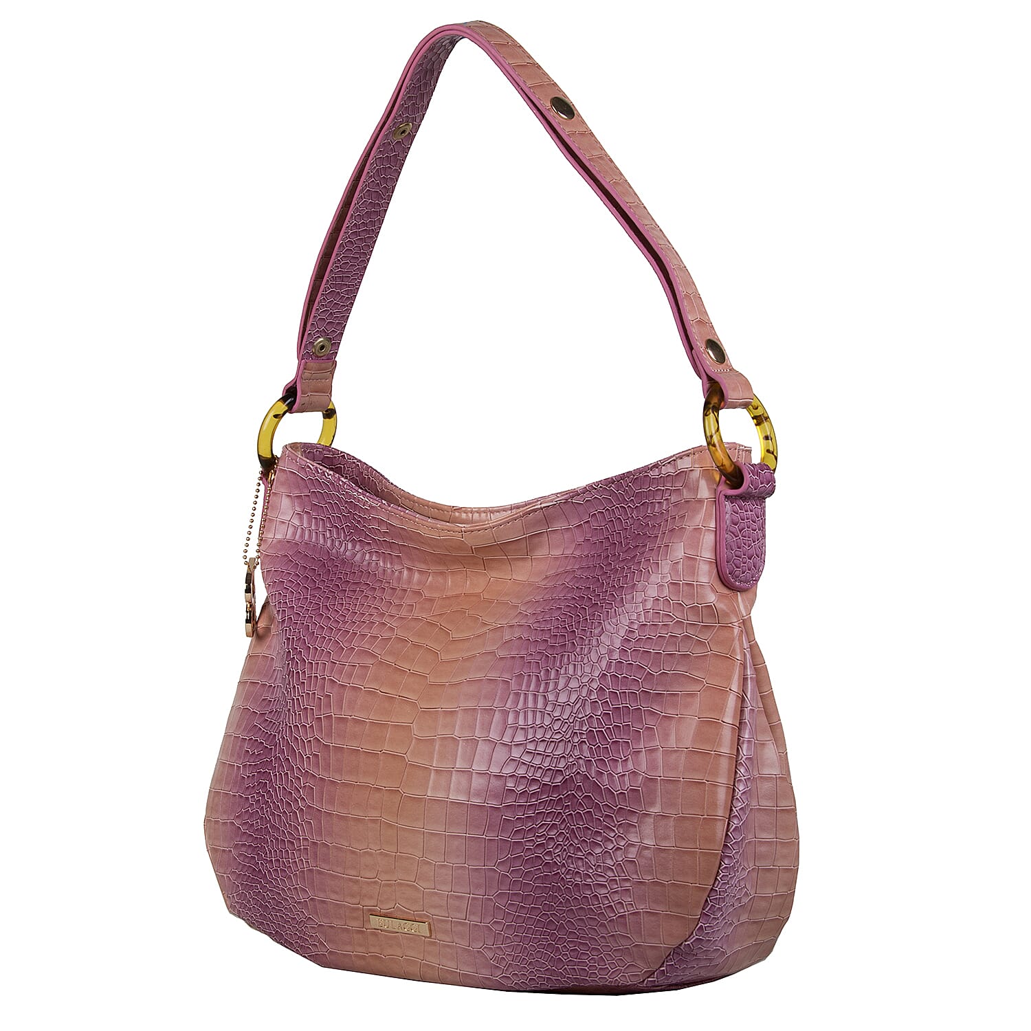 Bulaggi Collection - Nina Hobo Shoulder Bag (Size 38x27x12 Cm) - Dusty Pink