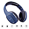 WESDAR: Wireless & Bluetooth Headphones with Rechargeable 500 mAh Battery - Navy