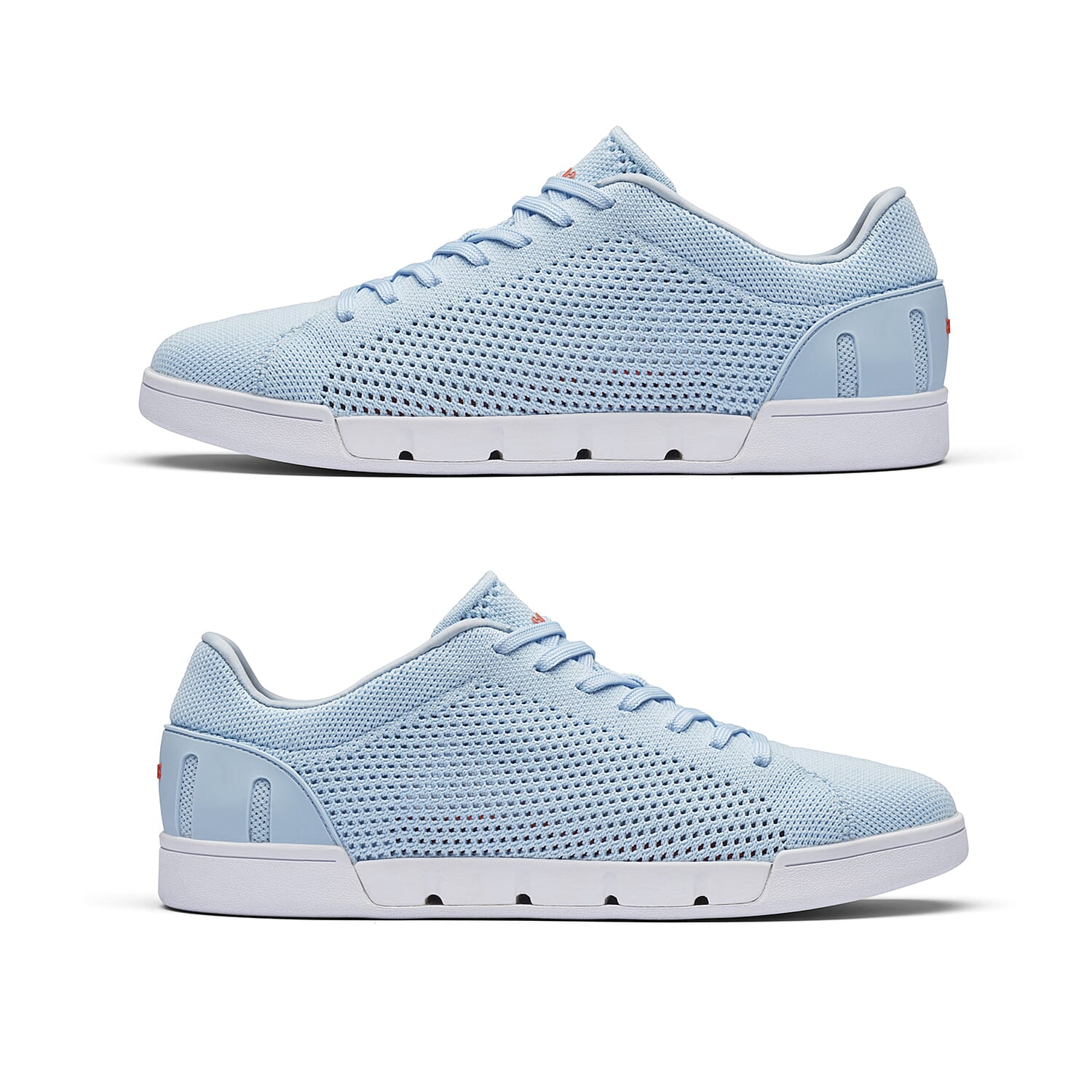 Swims Breeze Tennis Knit Womens Trainer (Size 7) - Baby Blue