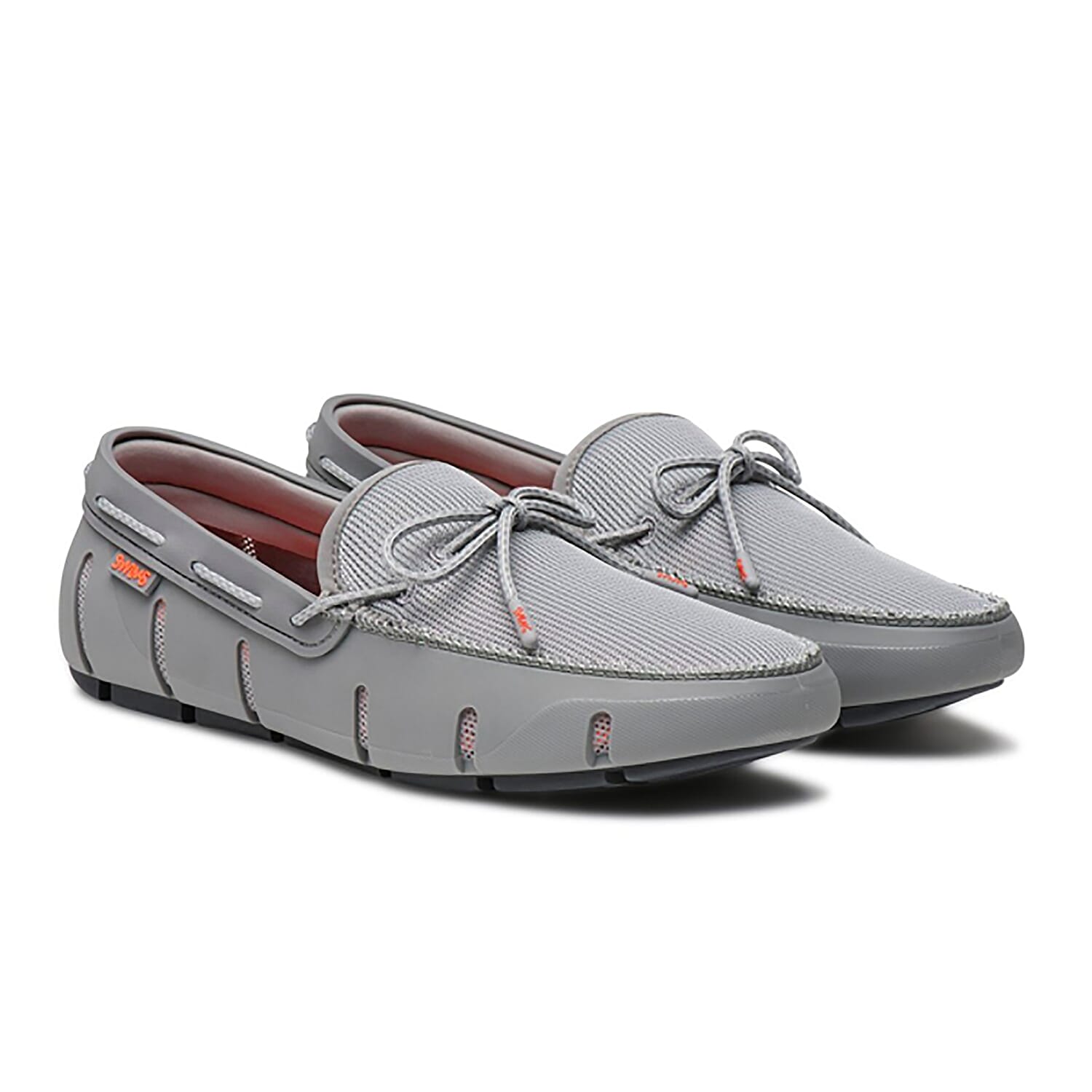 Swims Braided Lace Men's Loafer in Grey Colour