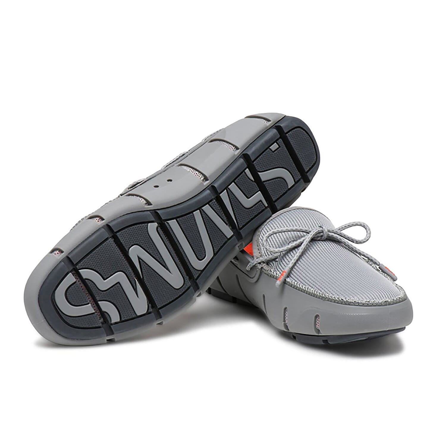 Swims Braided Lace Men's Loafer in Grey Colour