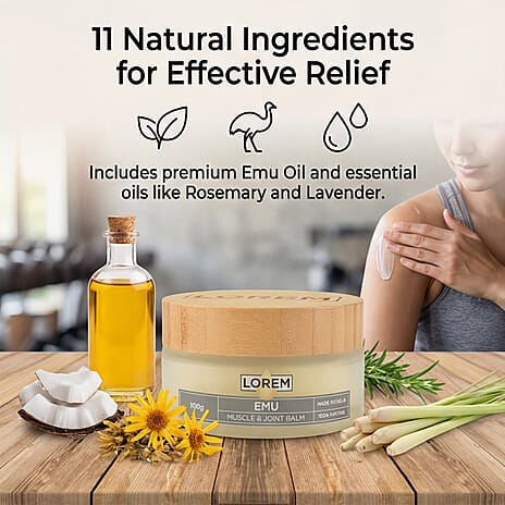 Lorem Emu Balm &ndash; Muscle & Joint Comfort Balm (100g)