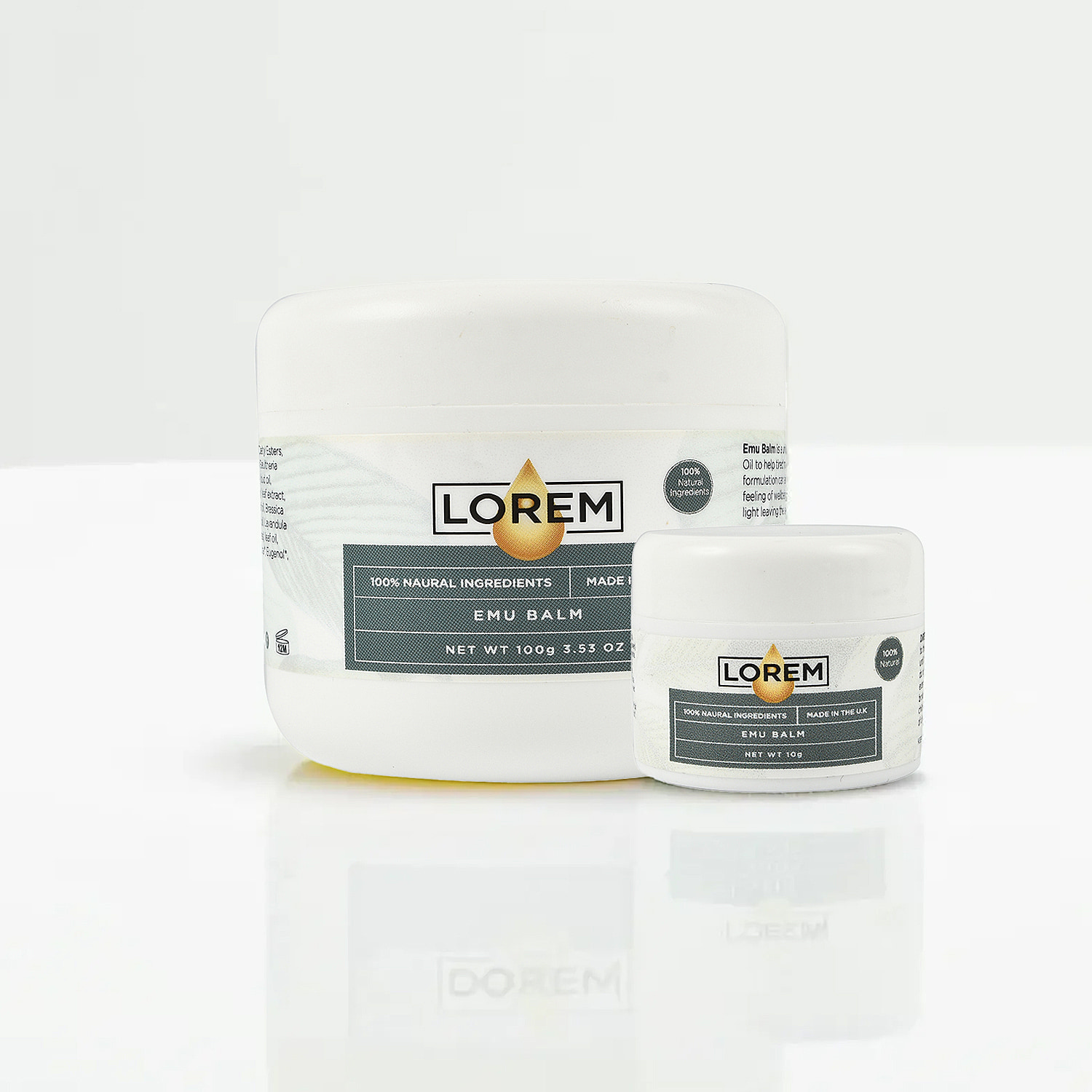 Lorem: Emu Balm (Pain Relief) - 100g and 10g