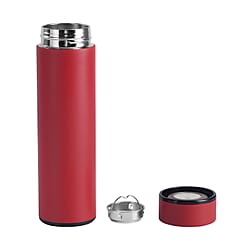 Hot and Cold Flask with Tea Infuser - Neon Green