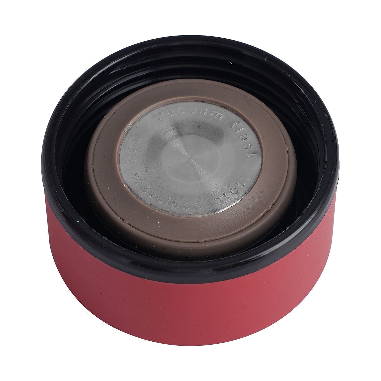 Hot & Cold Flasks with Tea Infuser Vacuum Cup 500ml -Red