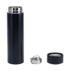 Hot and Cold Flask with Tea Infuser - Neon Green