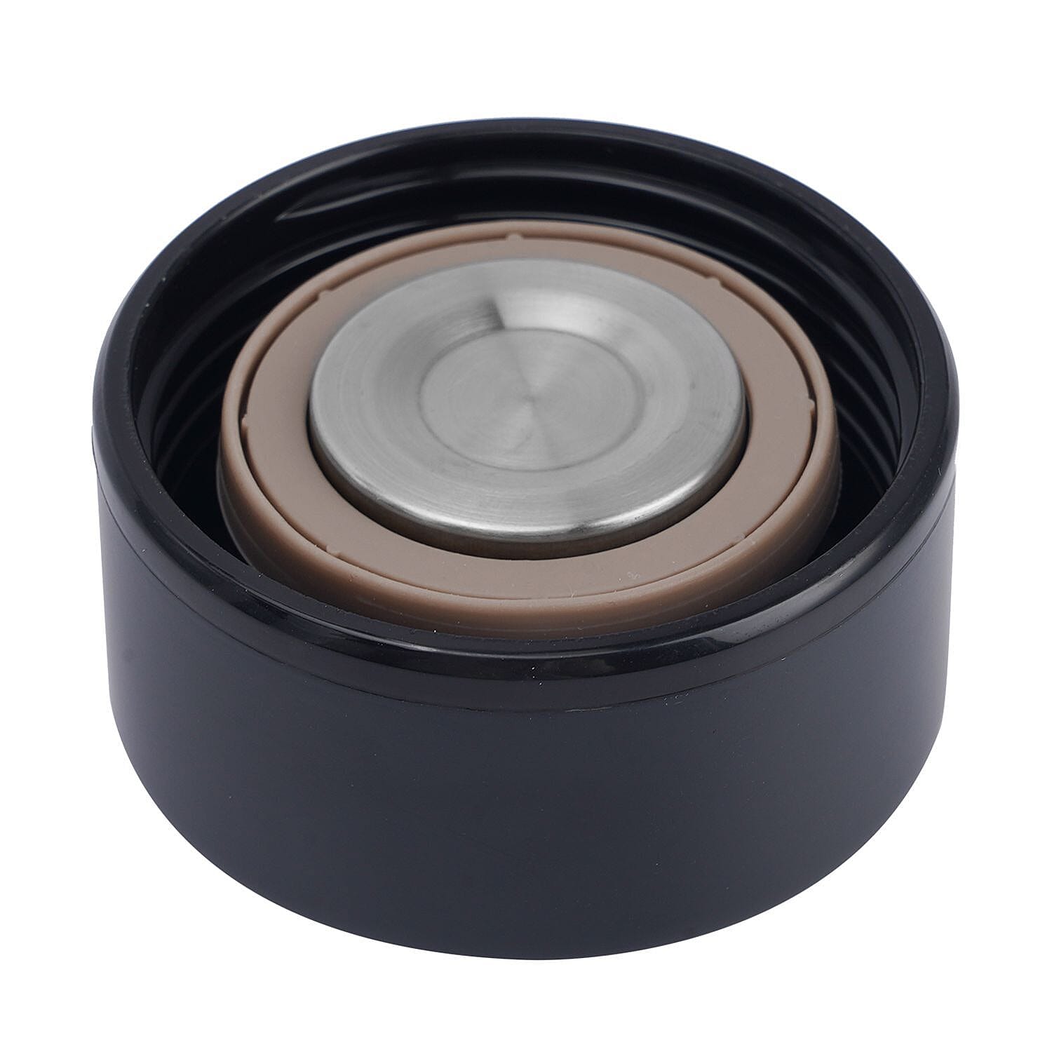 Hot & Cold Flask Bottles with Tea infuser Vacuum Cup 500ml - Black