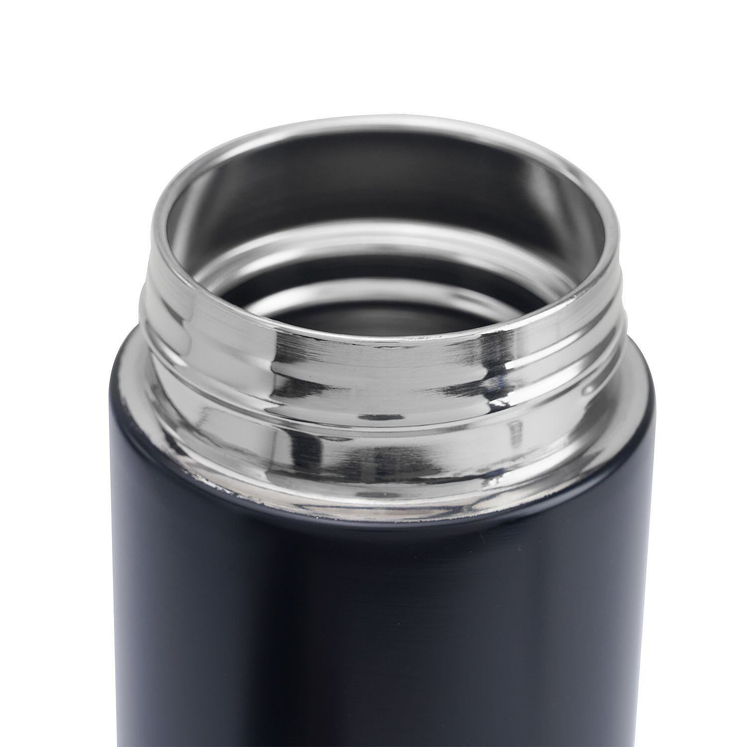 Hot & Cold Flask Bottles with Tea infuser Vacuum Cup 500ml - Black