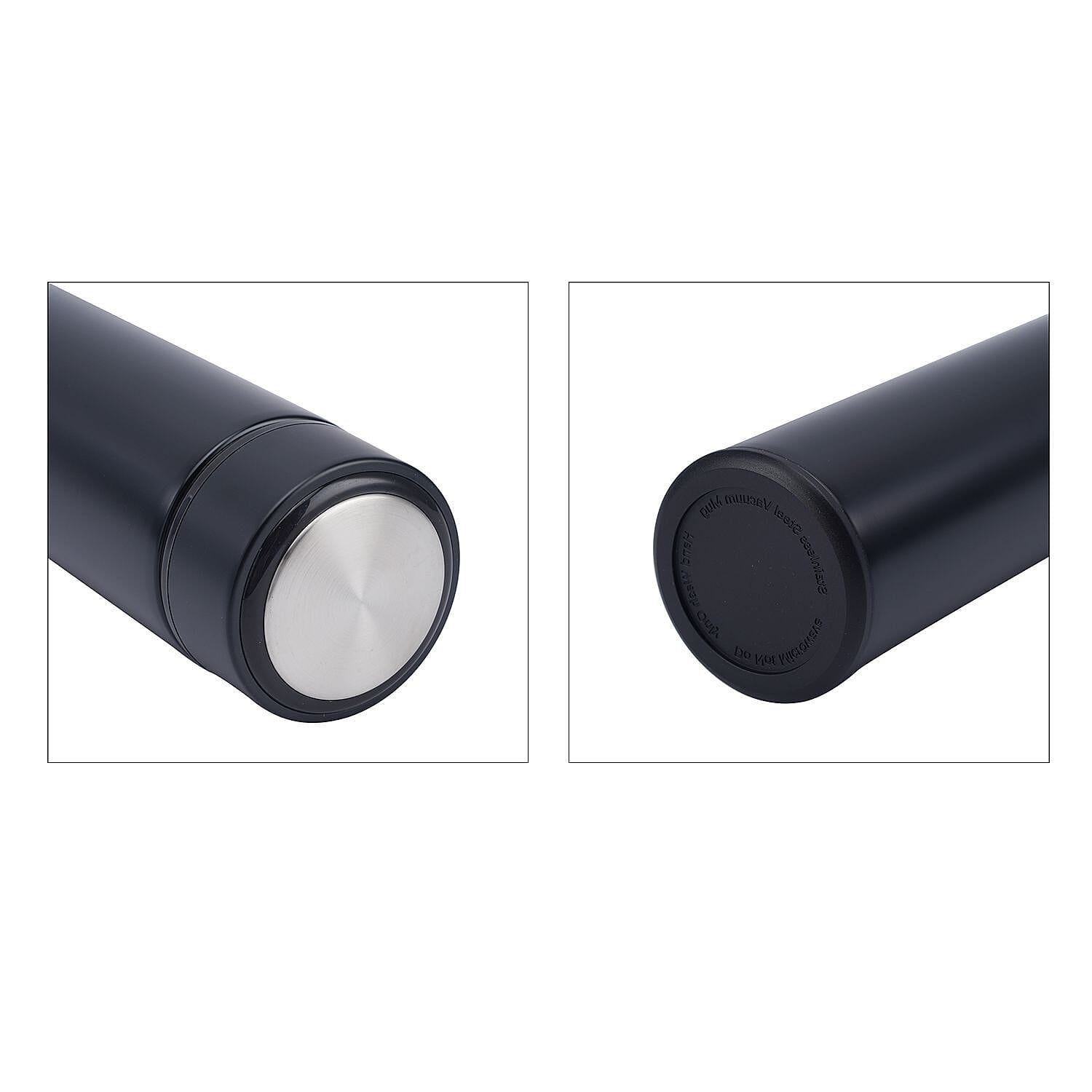 Hot & Cold Flask Bottles with Tea infuser Vacuum Cup 500ml - Black