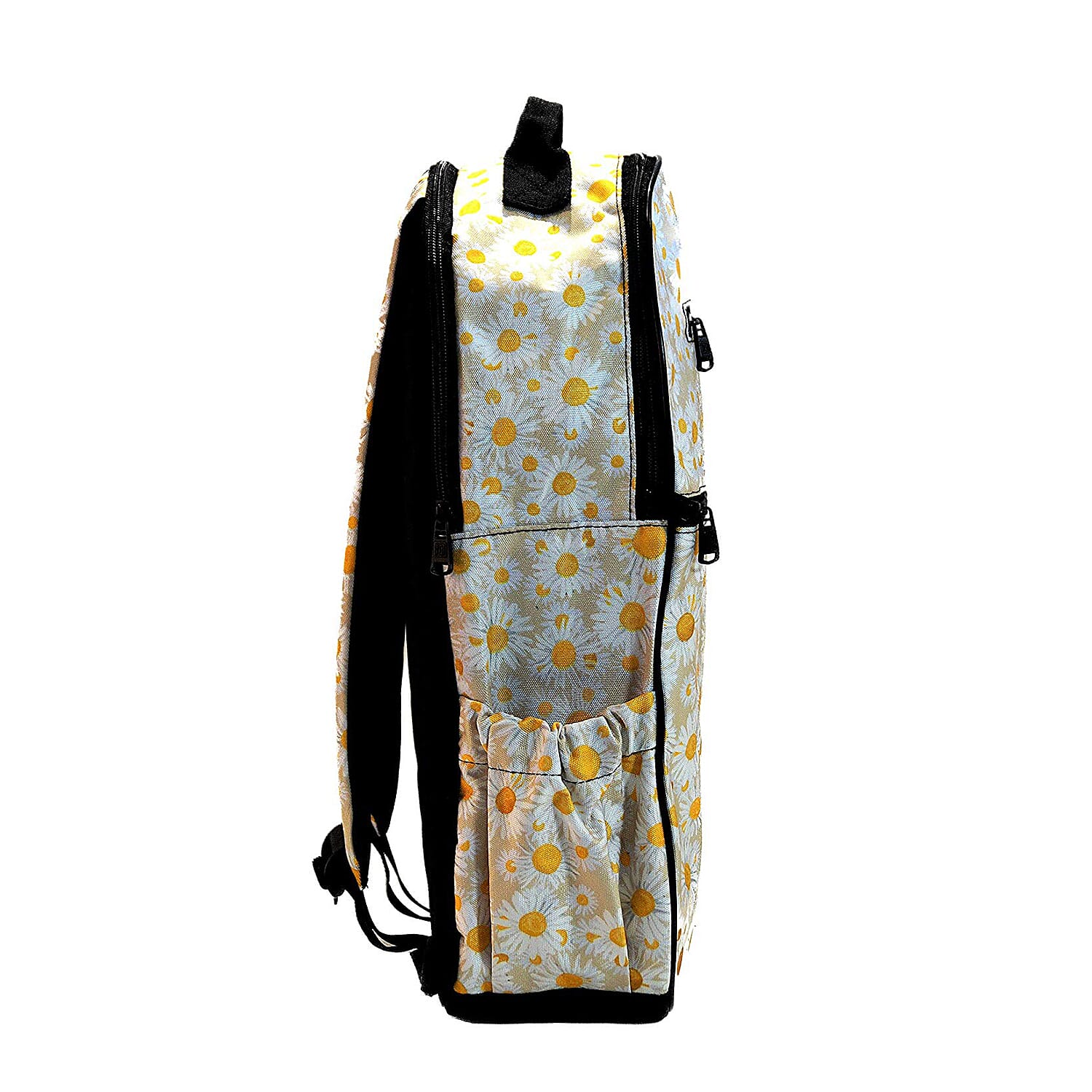 FUL Accra Chamomile Flower Print Laptop Backpack (Size 43x29x12 cm) - Cream
