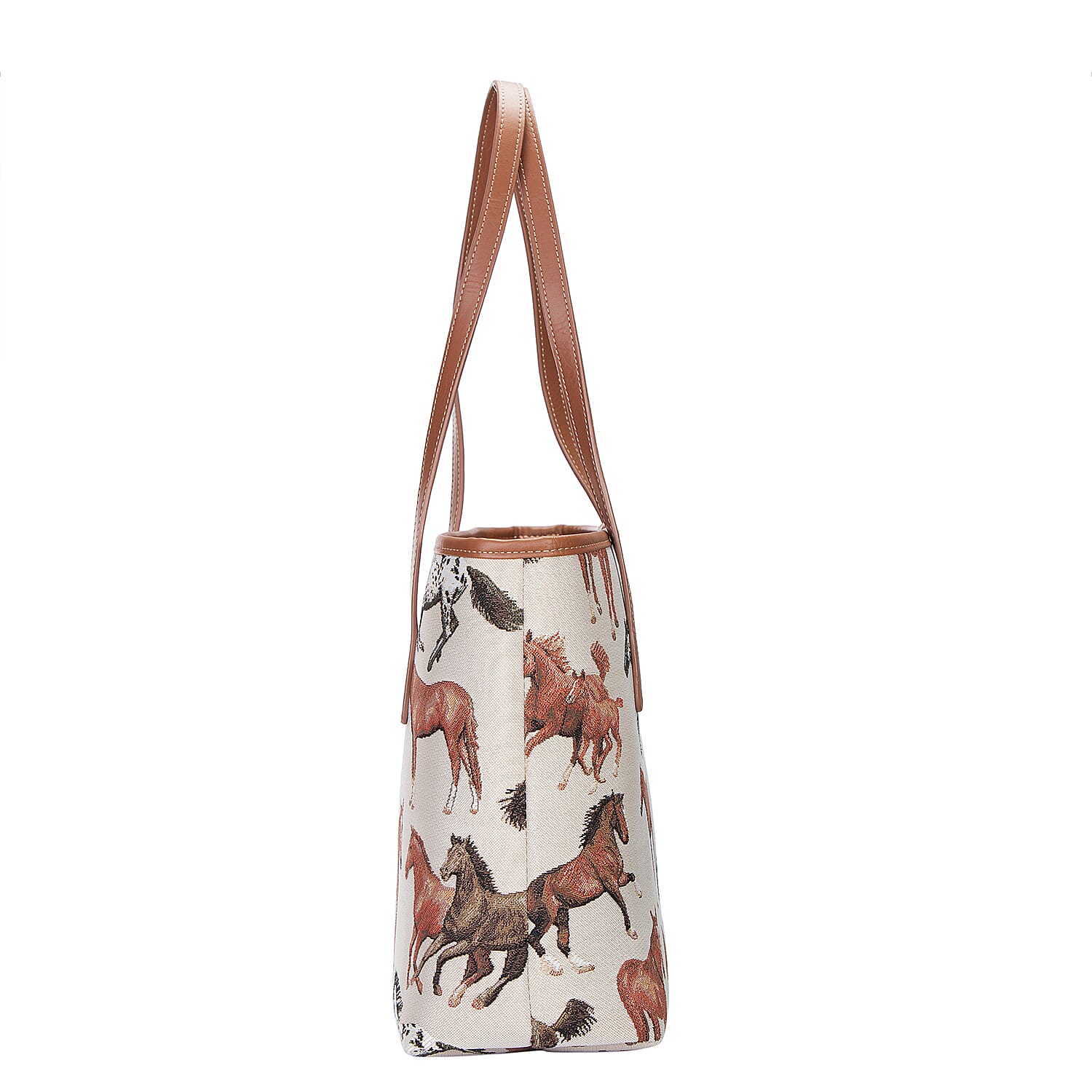 Signare Tapestry - Running Horse Tote Bag with FREE SCARF