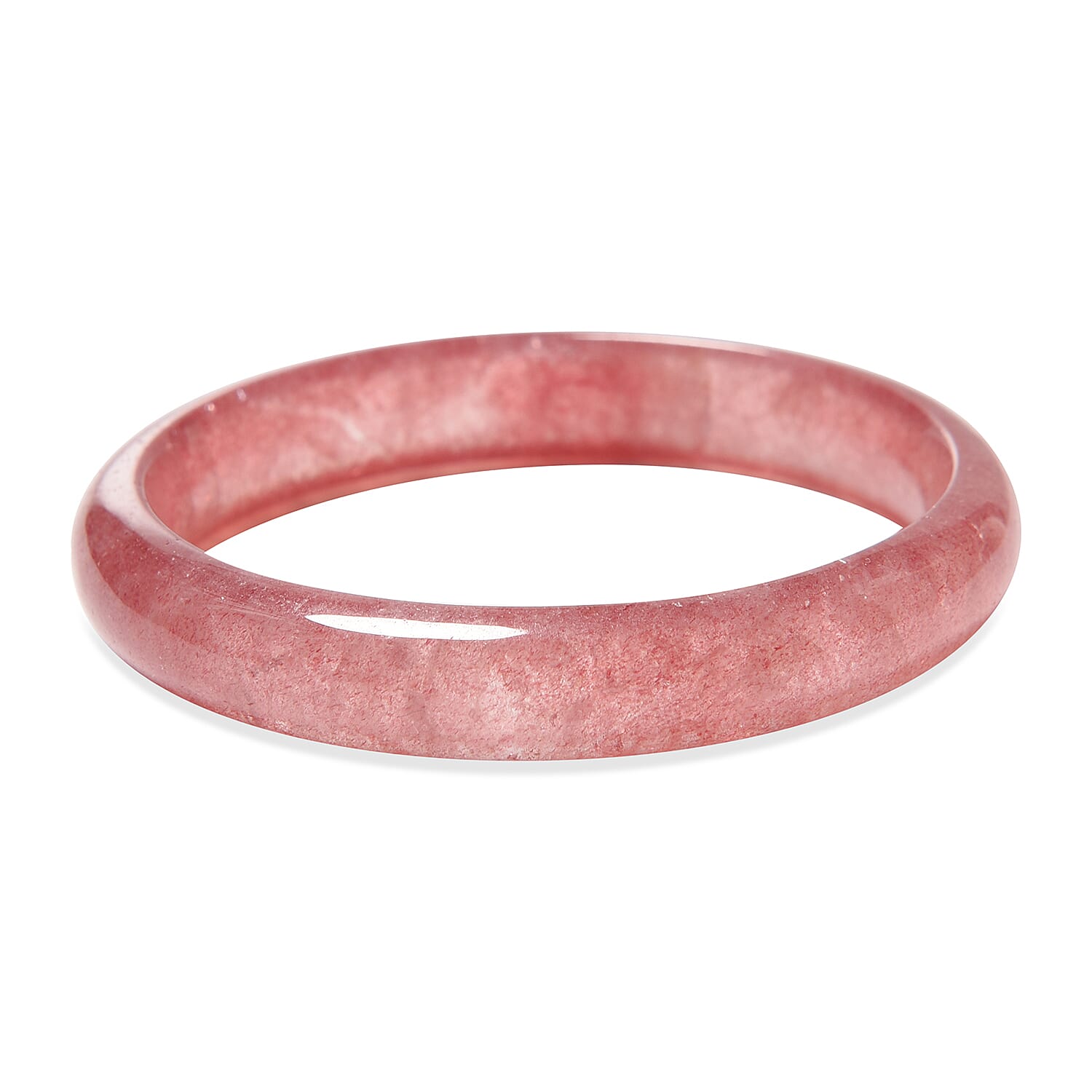 Strawberry Quartz Bangle (Size 7.5) 229.00 Ct.