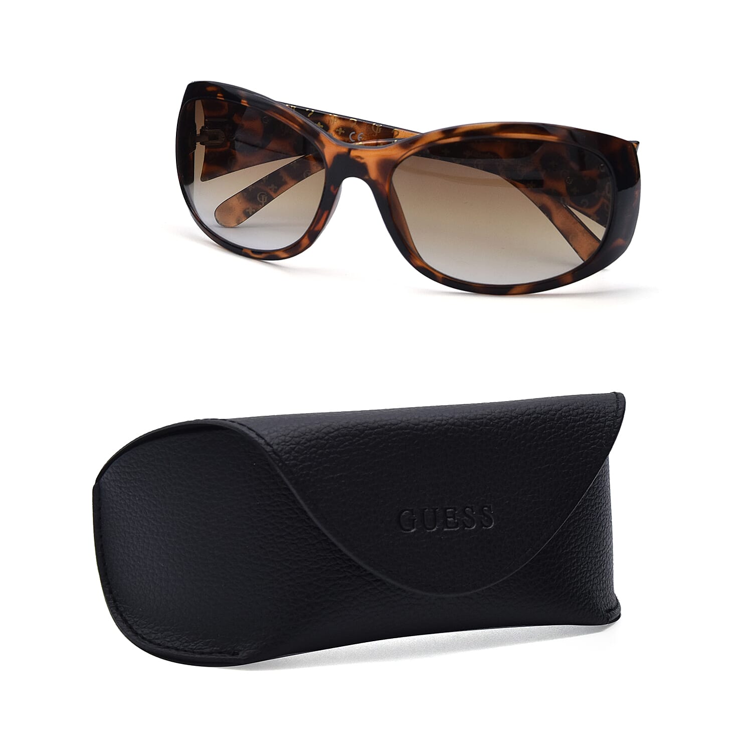 GUESS Tortoise Print Sunglasses