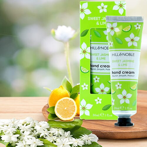 Hill & Noble: Sweet Jasmine & Lime Hand Cream - 30ml