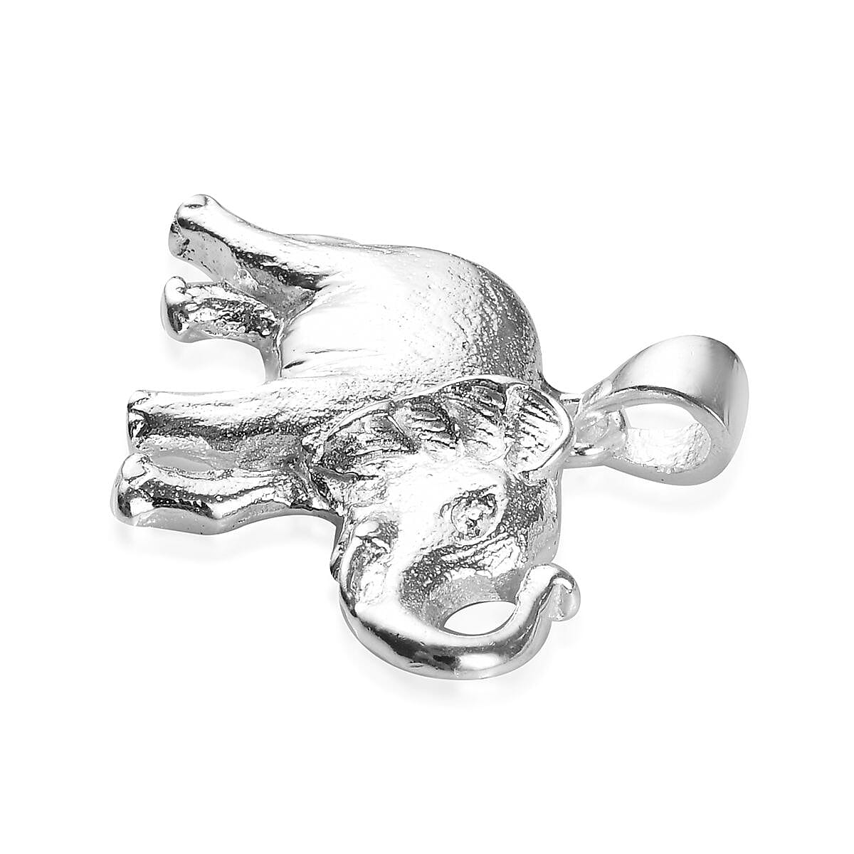 One Time Deal- Sterling Silver Elephant Pendant