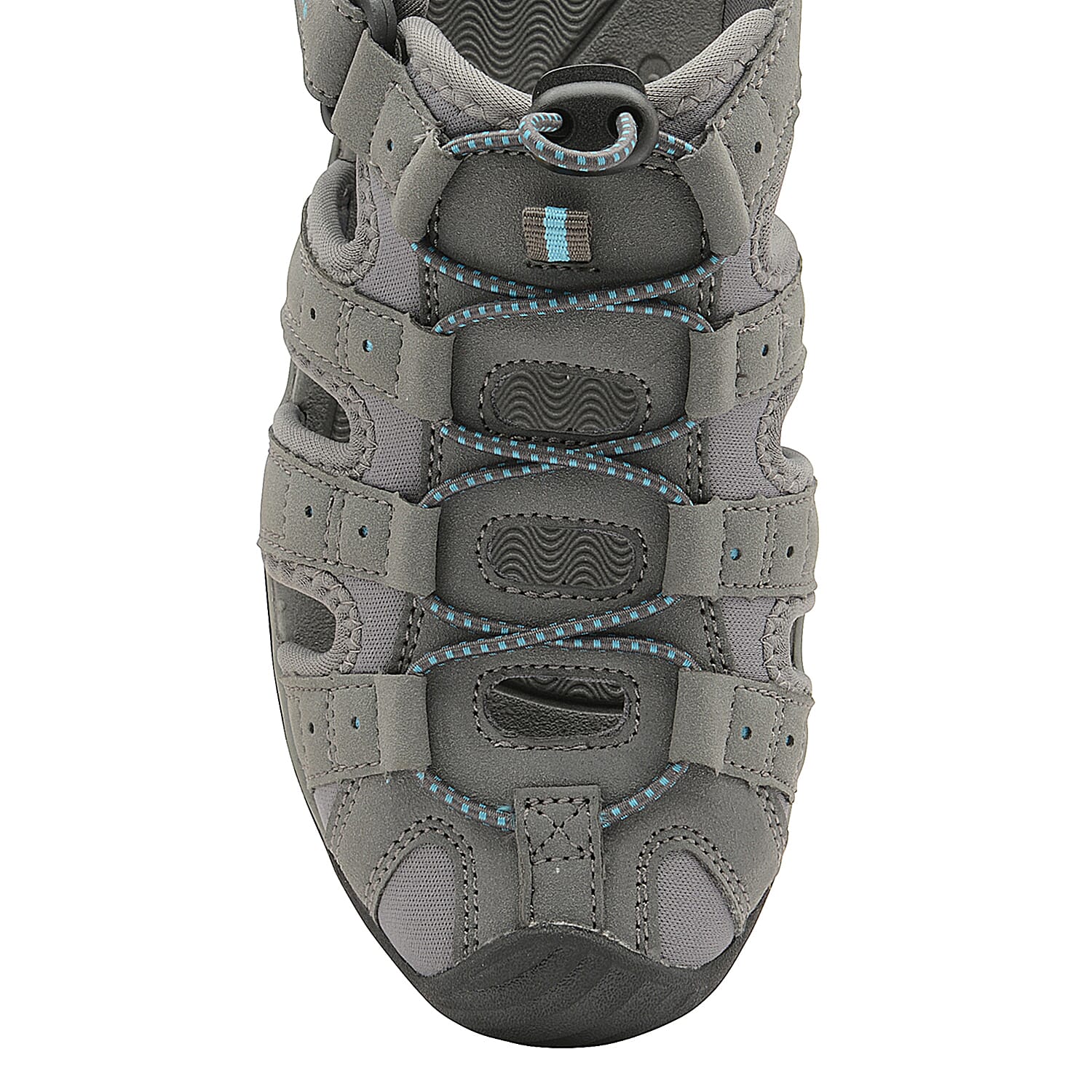 Gola Shingle 3 Closed Toe Ladies Sandal in Grey and Teal