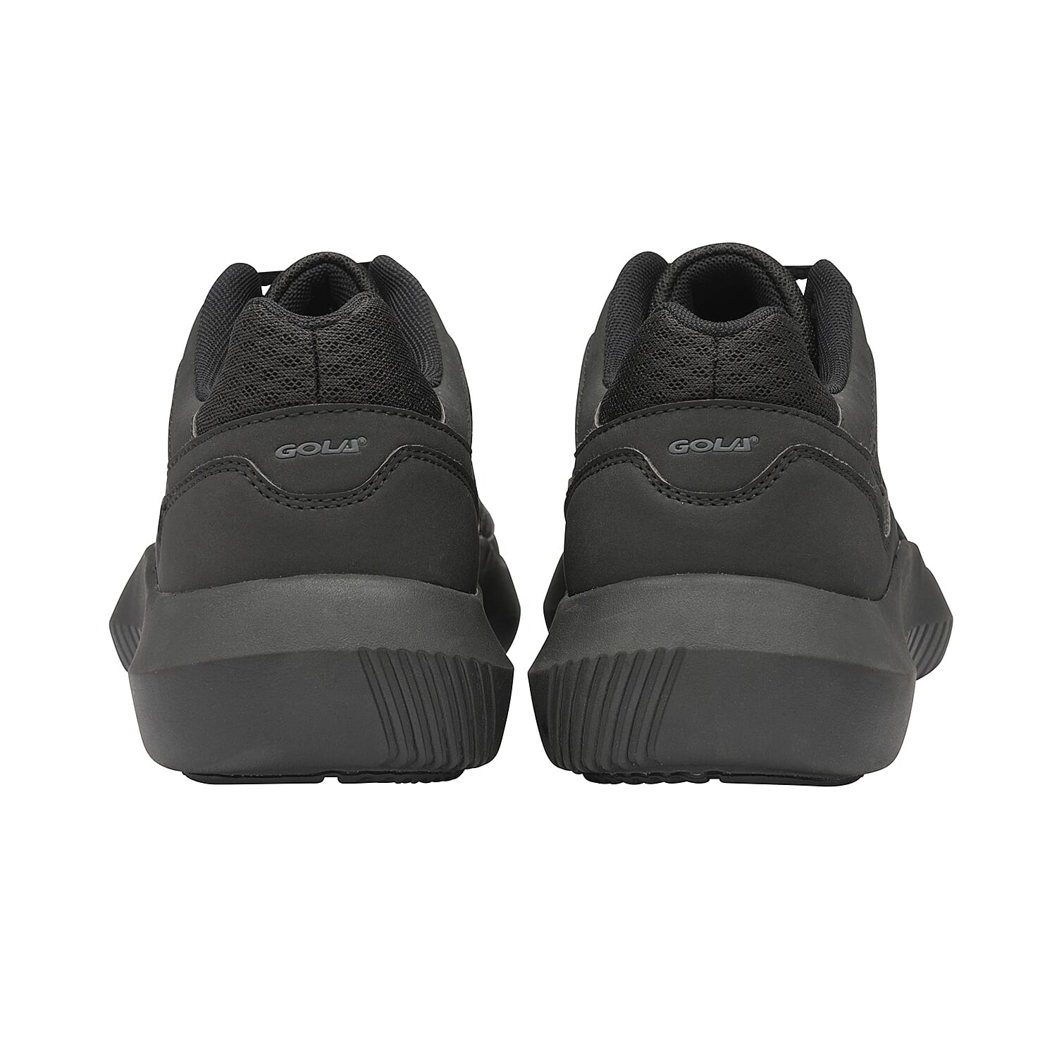 Gola Wexford Lace Up Trainer in Black Colour