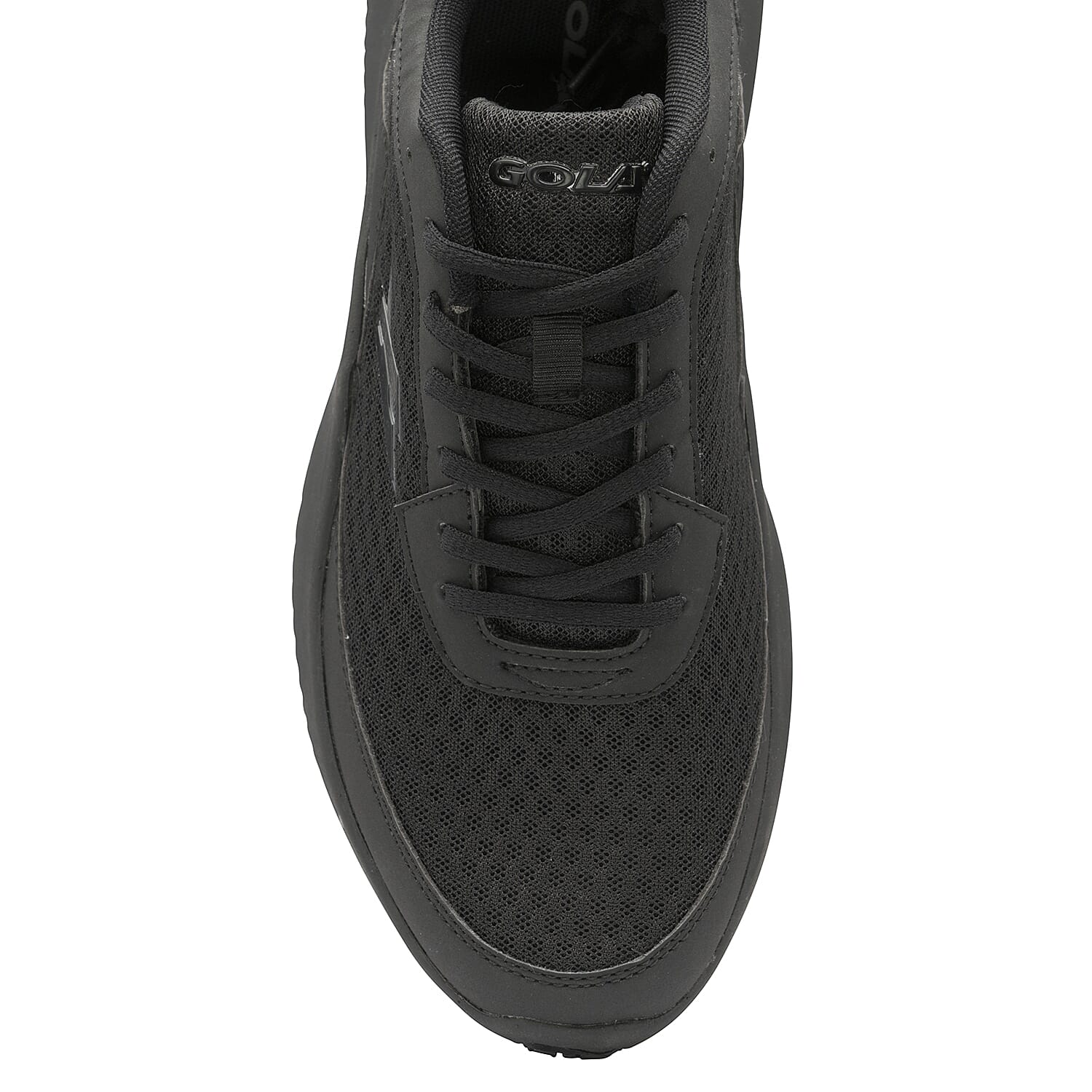 Gola Wexford Lace Up Trainer in Black Colour