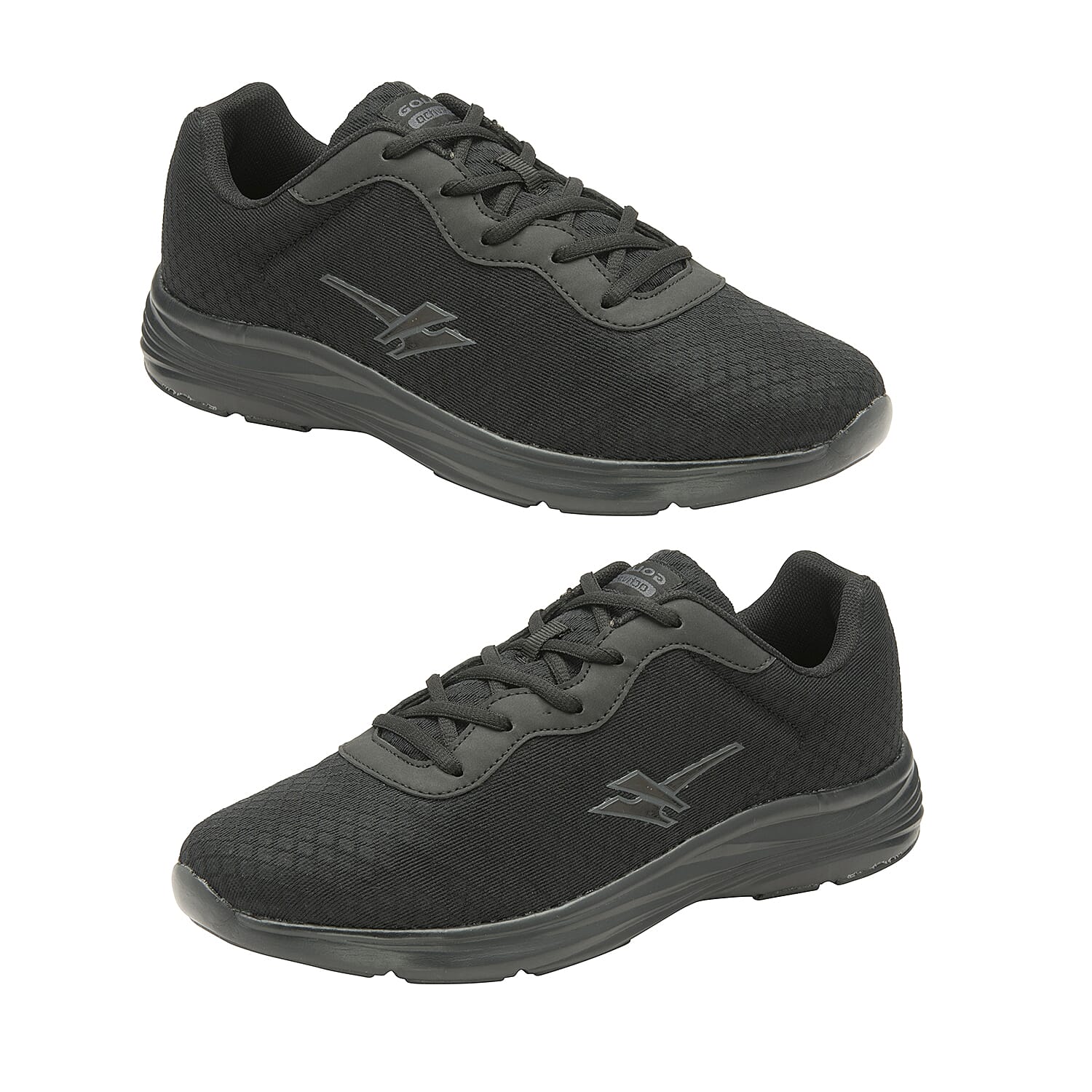 Gola Sondrio 2 Lace Up Trainer (Size 7) - Black