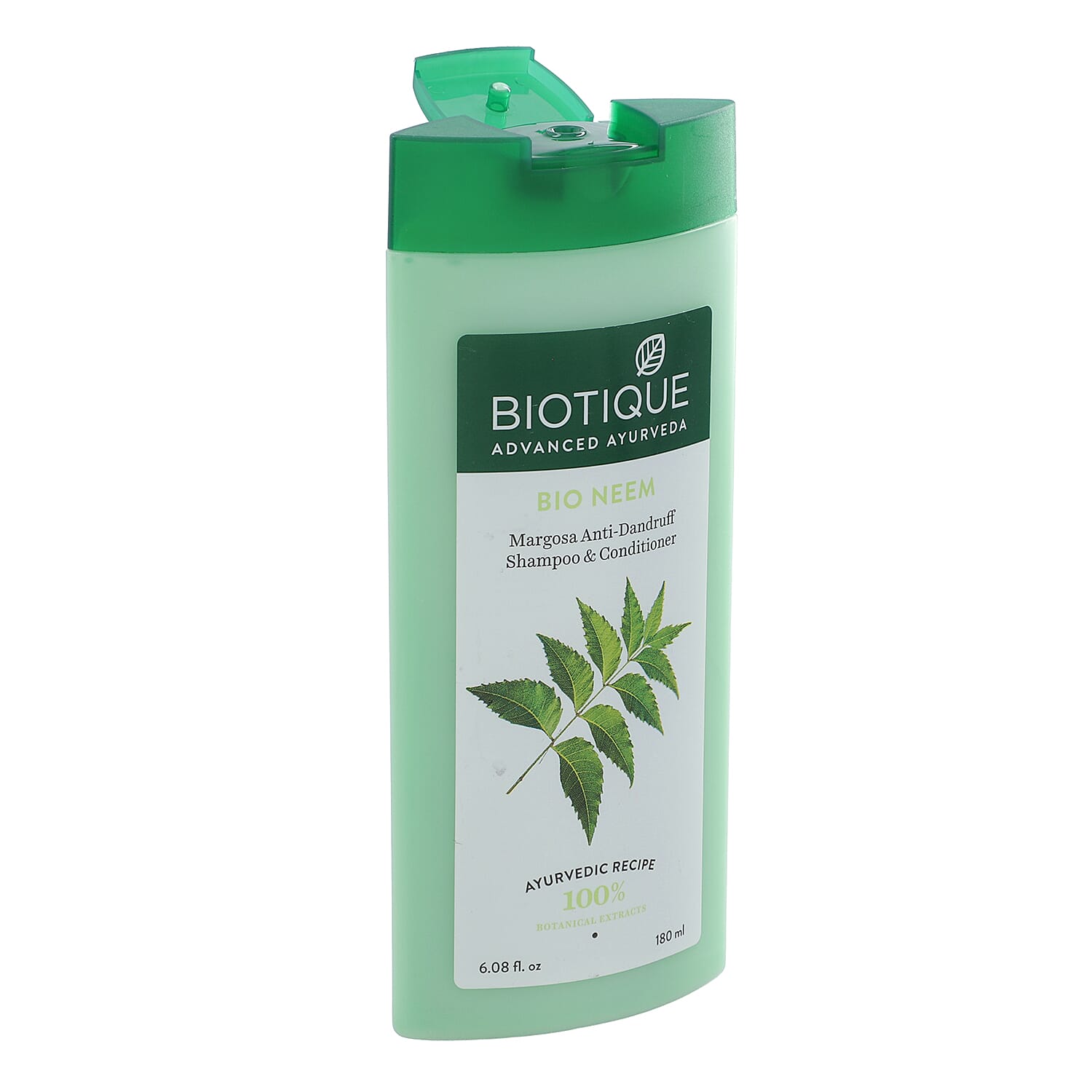 Biotique Bio Neem 100% Ayurvedic Margosa Anti-Dandruff Shampoo & Conditioner 180ml