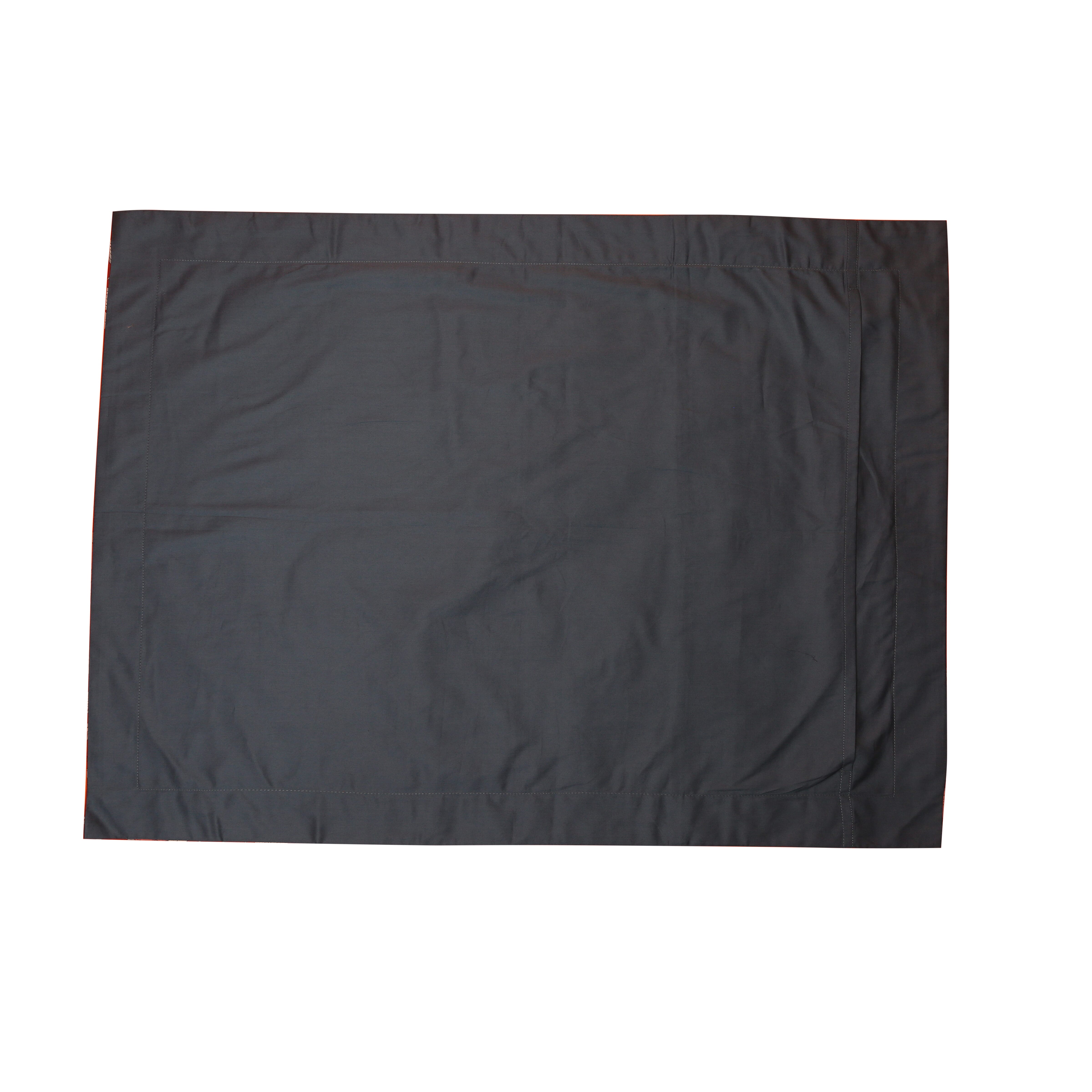 4 Piece Set - Mulberry Silk Quilt with Cotton Printed Cover (200x200cm), 2 Pillow Cases (50x70+5cm) and Cushion Cover (40x40cm) - Cameo Brown