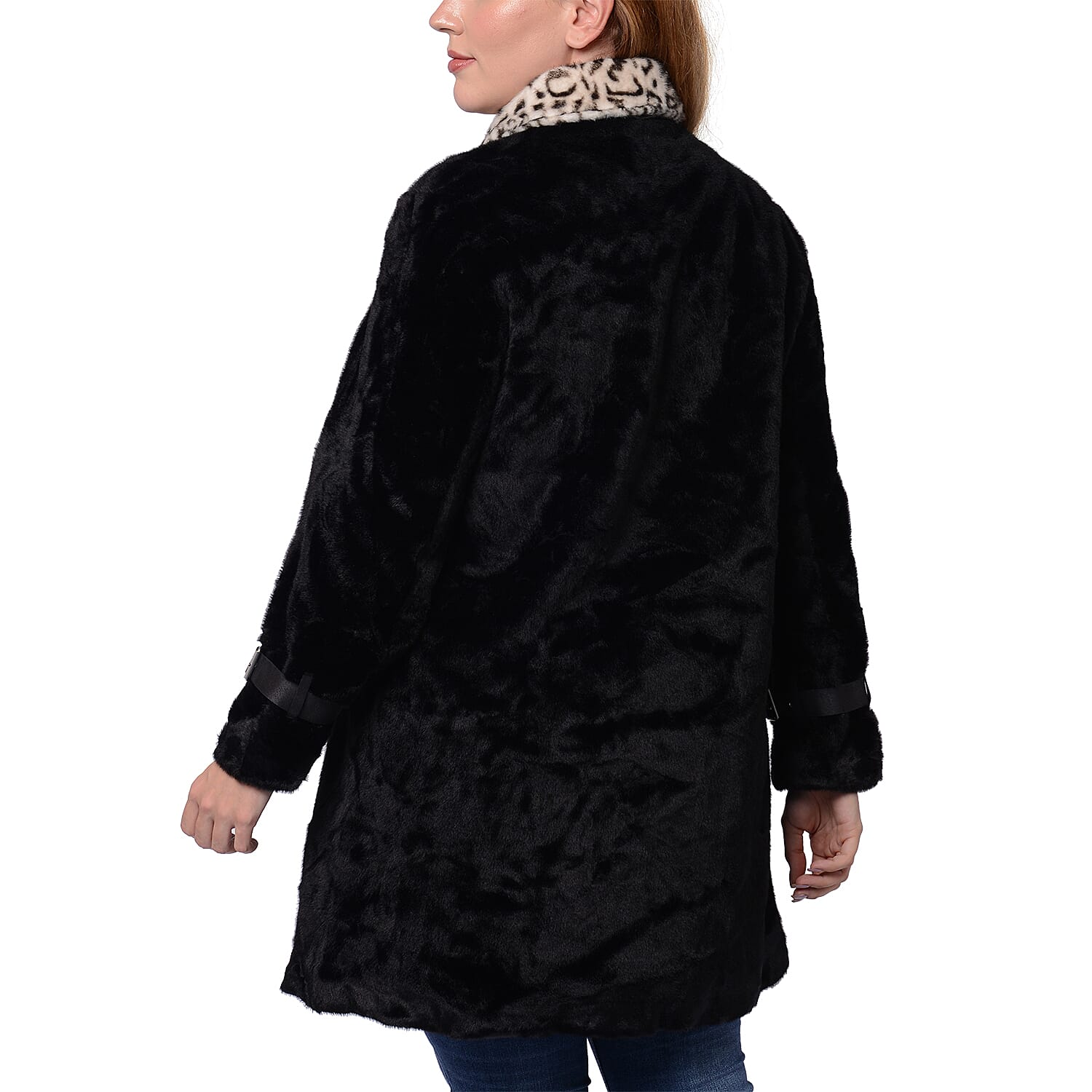 Close Out Deal Soft Winter Coat (Size 62x90cm) - Black