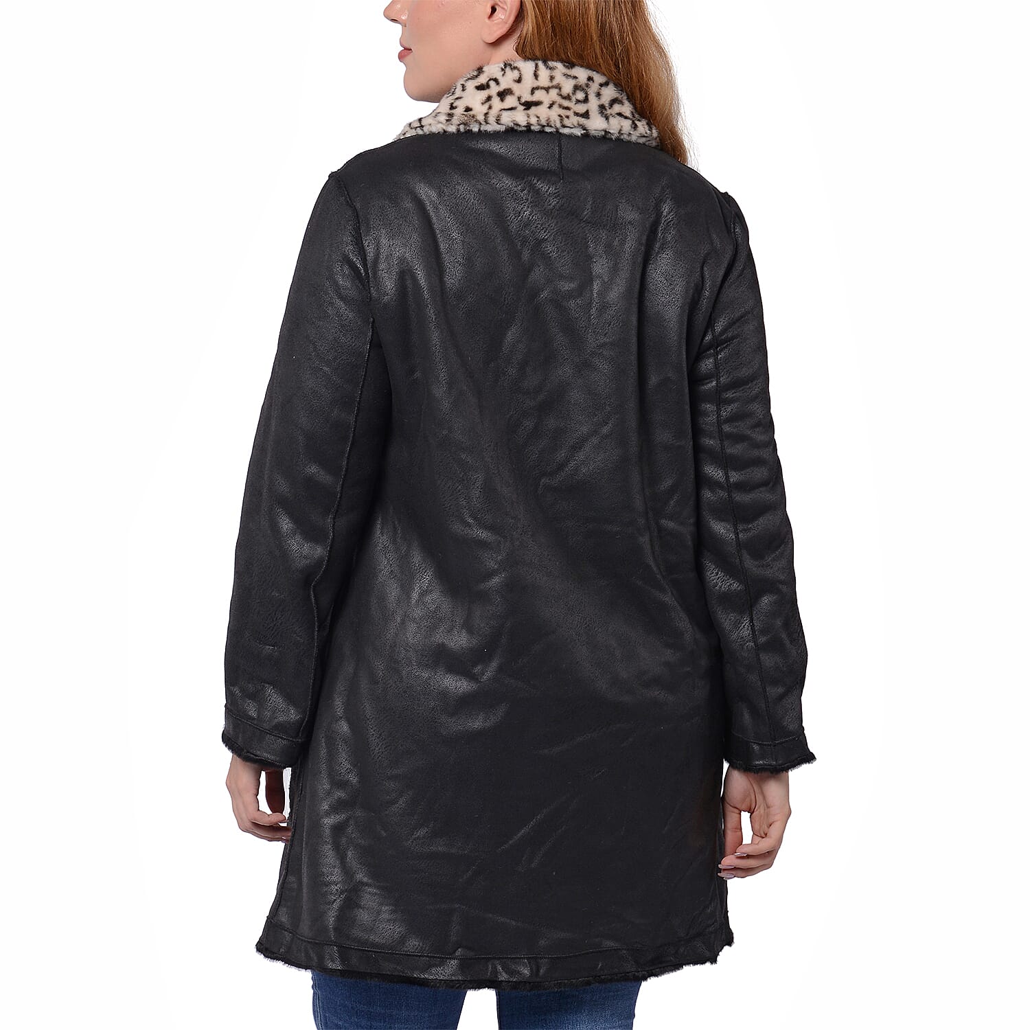 Close Out Deal Soft Winter Coat (Size 62x90cm) - Black