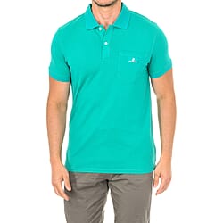 Karl Lagerfeld - Mens Basic Polo Short Sleeve - Green Size - S