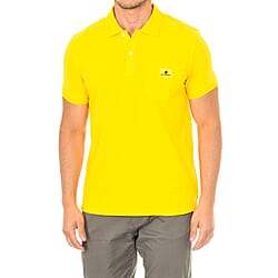 Karl Lagerfeld - Mens Basic Polo Short Sleeve - Yellow Size S