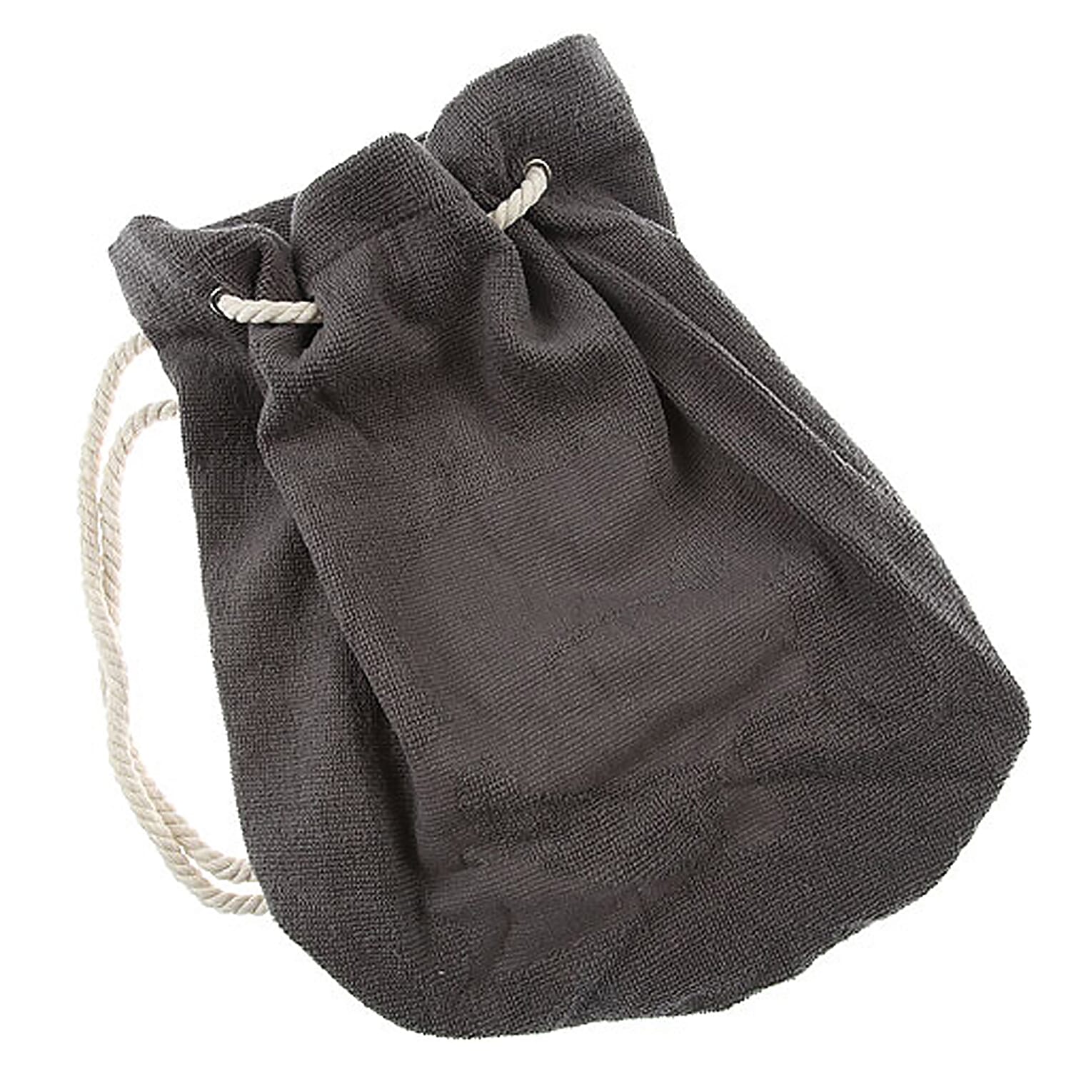 Karl Lagerfeld - Beach Towel With Beach Bag - Grey