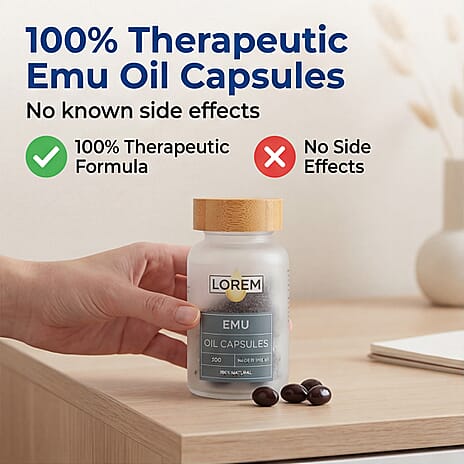 Lorem- Emu Oil Capsules (60 Capsules)