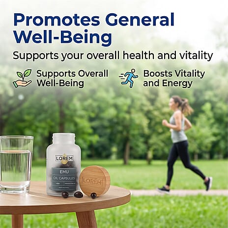 Lorem- Emu Oil Capsules (60 Capsules)