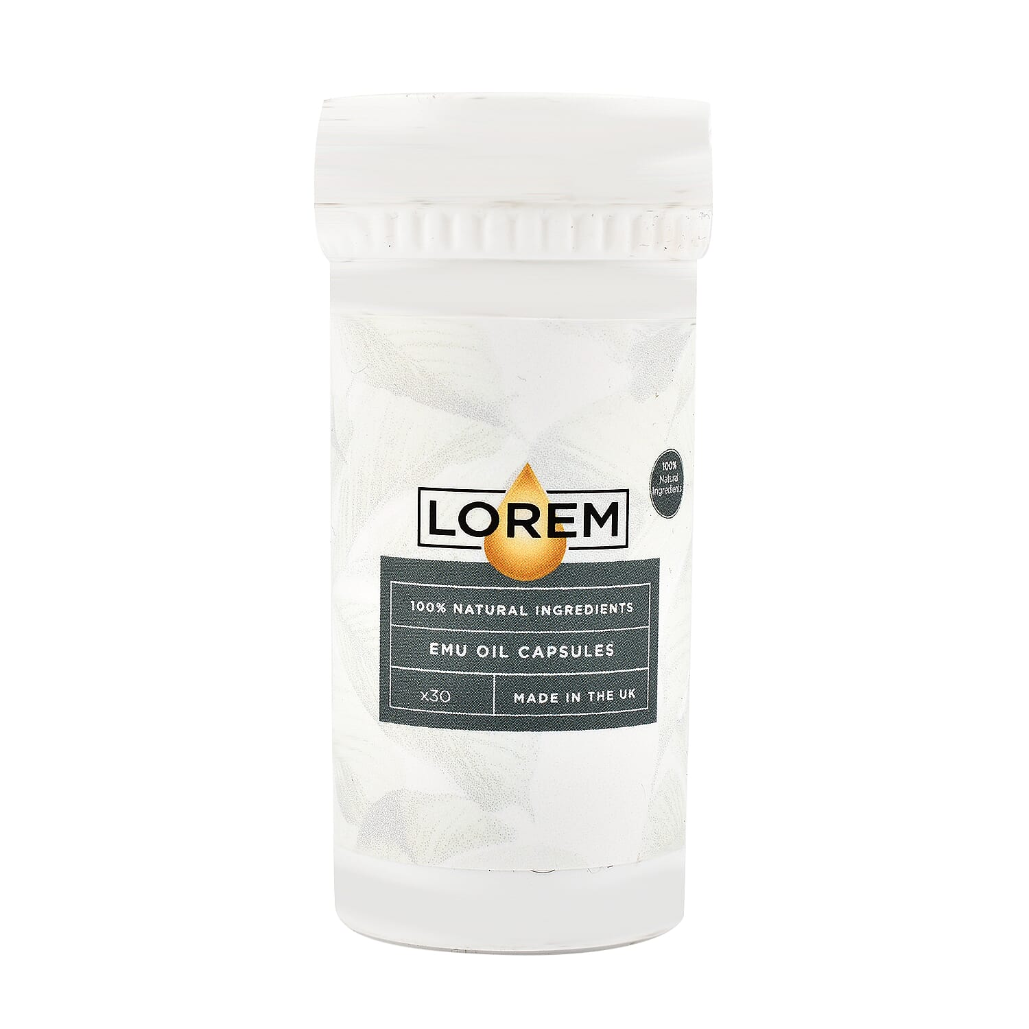 Lorem- Emu Oil Capsules - 30 Capsules