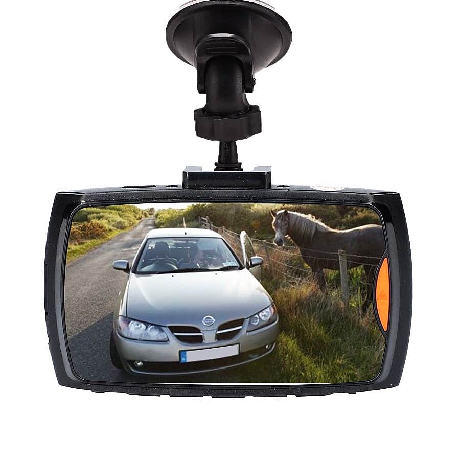 Dash Cam with 8GB TF Cards (Size 8x5x3 Cm) - Black