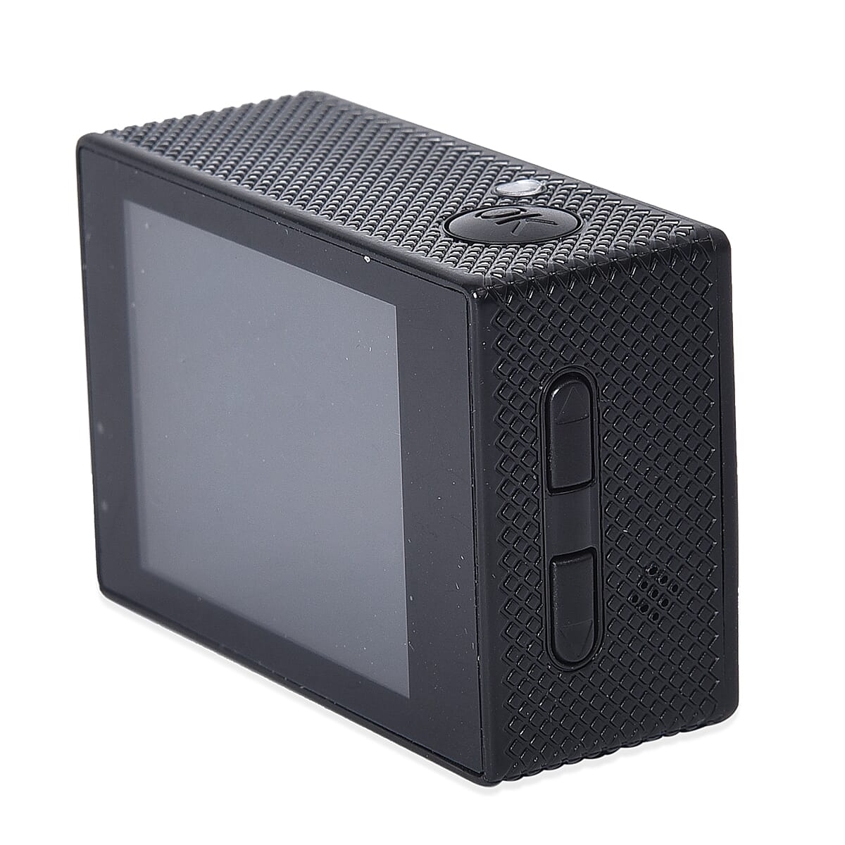 1080P HD TFT Screen Action Camera with 100 Degree Wide Angle - Black