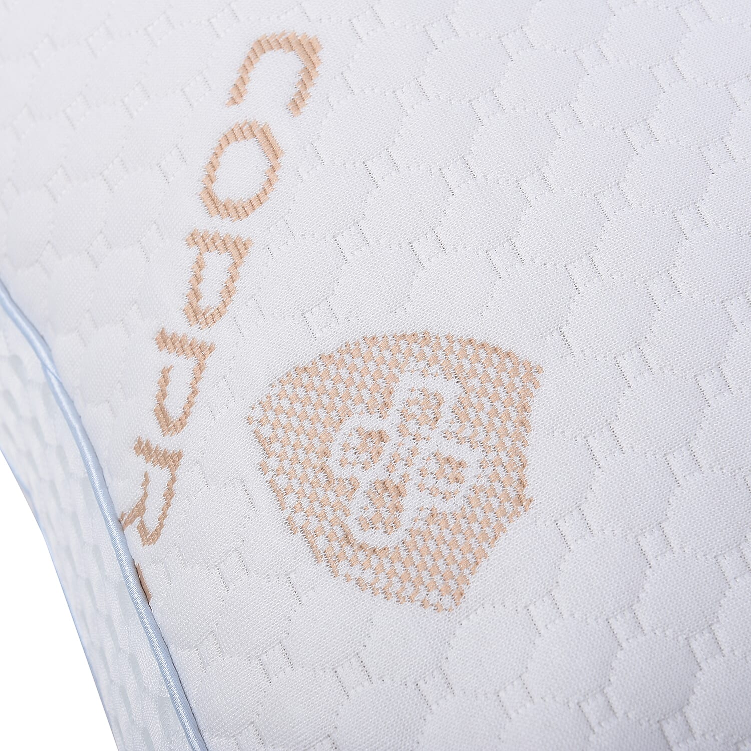 Cloud Memory Foam Copper Infused Pillow with Cooling Gel (Size 70x40cm) - White